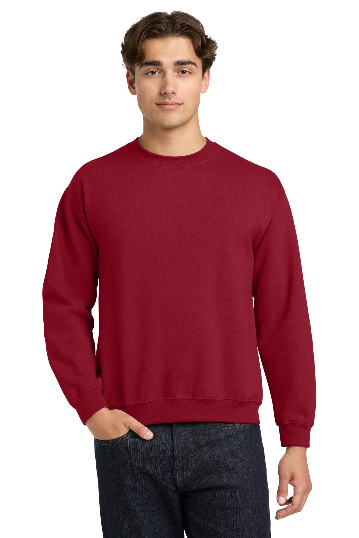 Gildan Heavy Blend Crewneck Sweatshirt.  18000