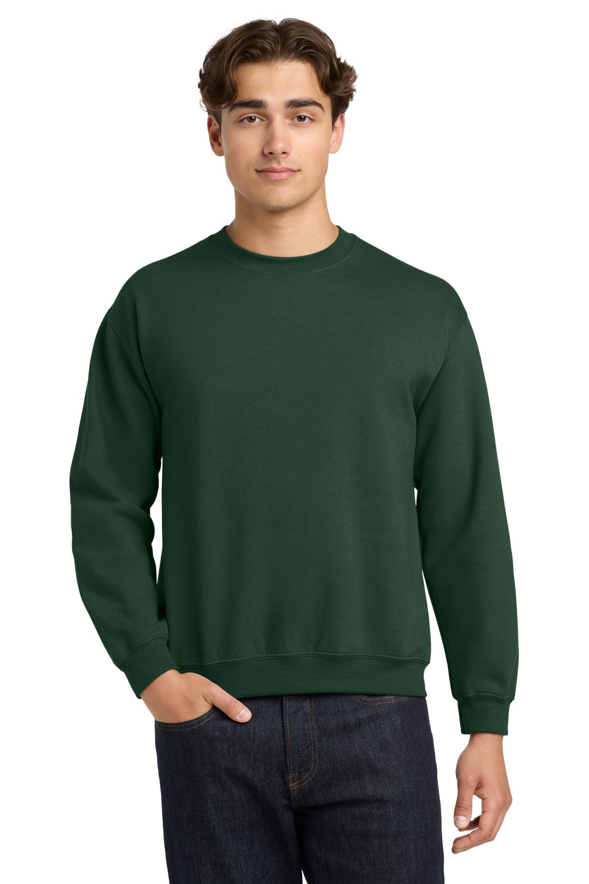 Gildan Heavy Blend Crewneck Sweatshirt.  18000