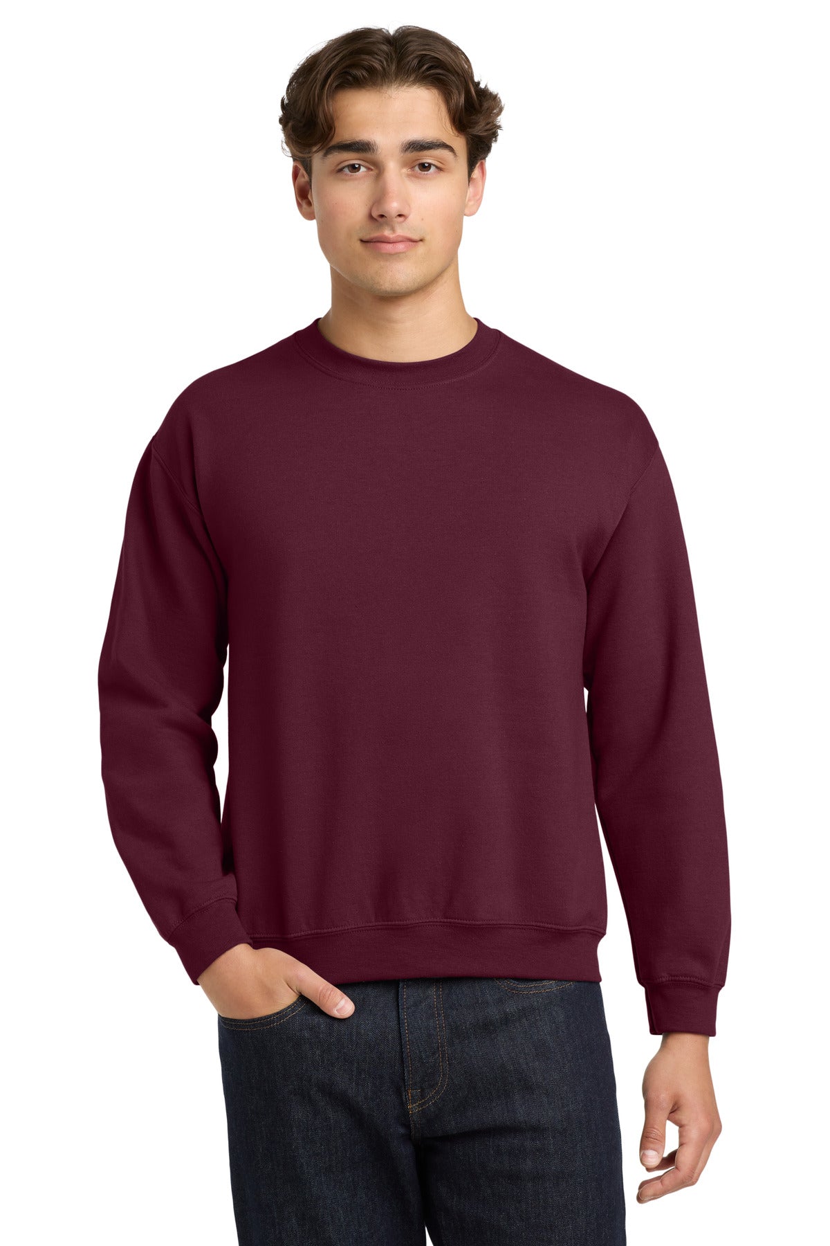 Gildan Heavy Blend Crewneck Sweatshirt.  18000