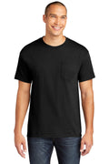 Gildan  Heavy Cotton  100% Cotton Pocket T-Shirt. 5300