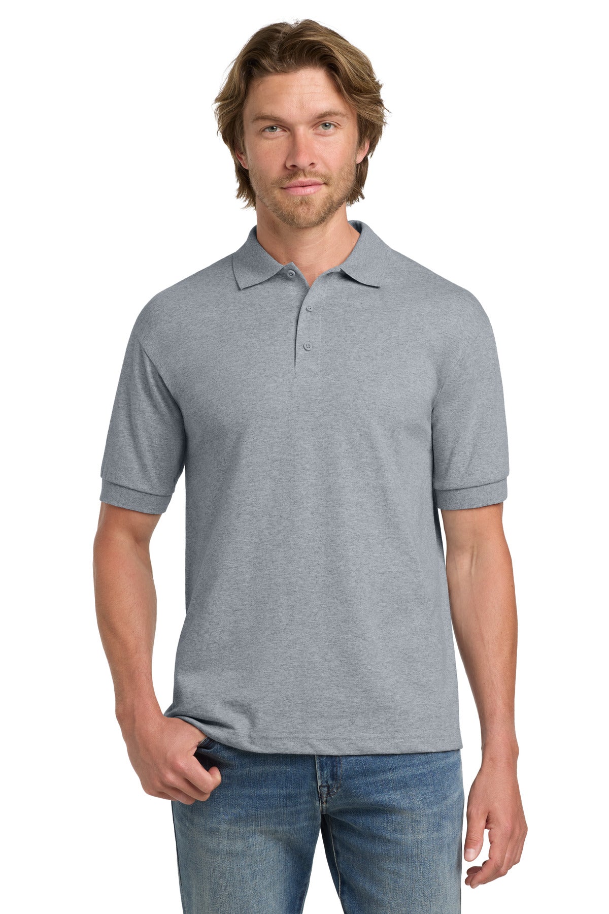 Gildan - DryBlend 6-Ounce Jersey Knit Sport Shirt.  8800