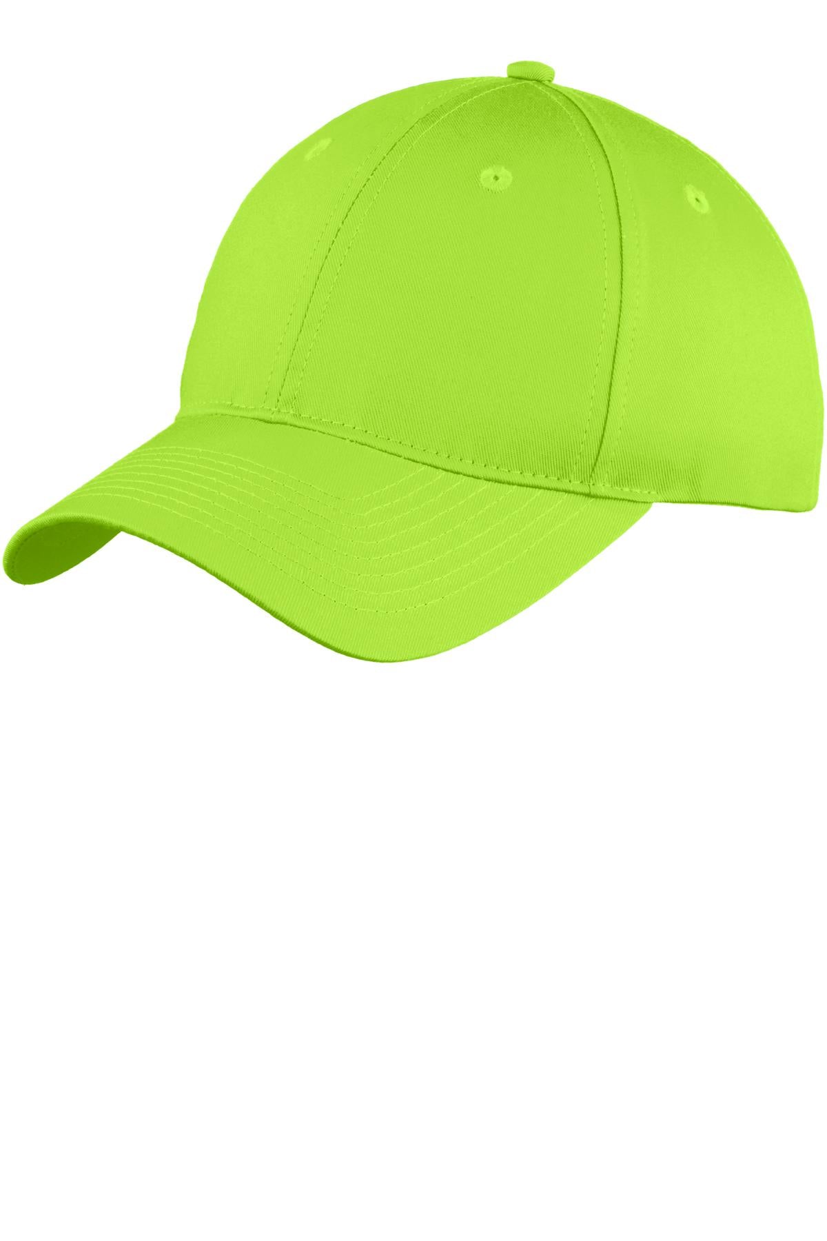 Port Authority Six-Panel Unstructured Twill Cap. C914
