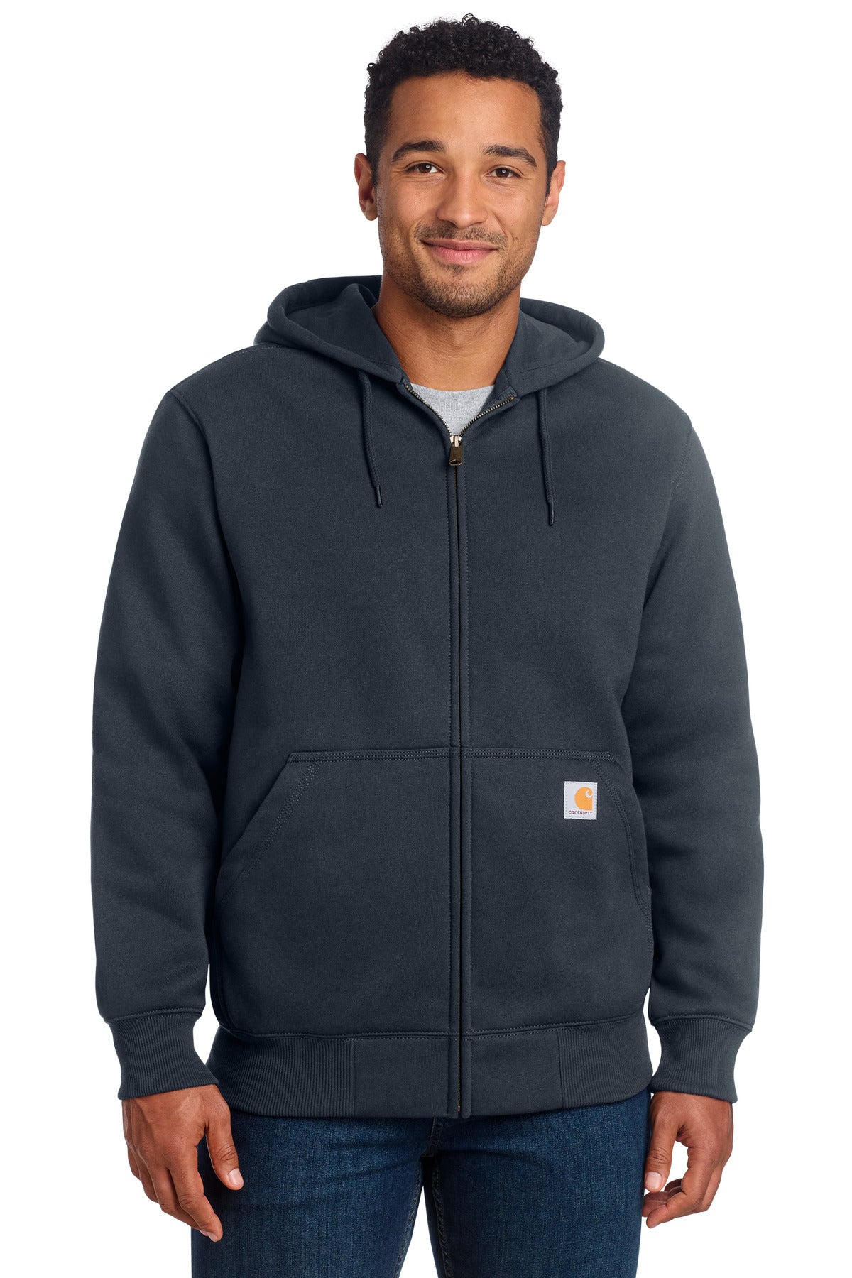 Carhartt  Rain Defender  Paxton Heavyweight Hooded Zip-Front Sweatshirt. CT100614