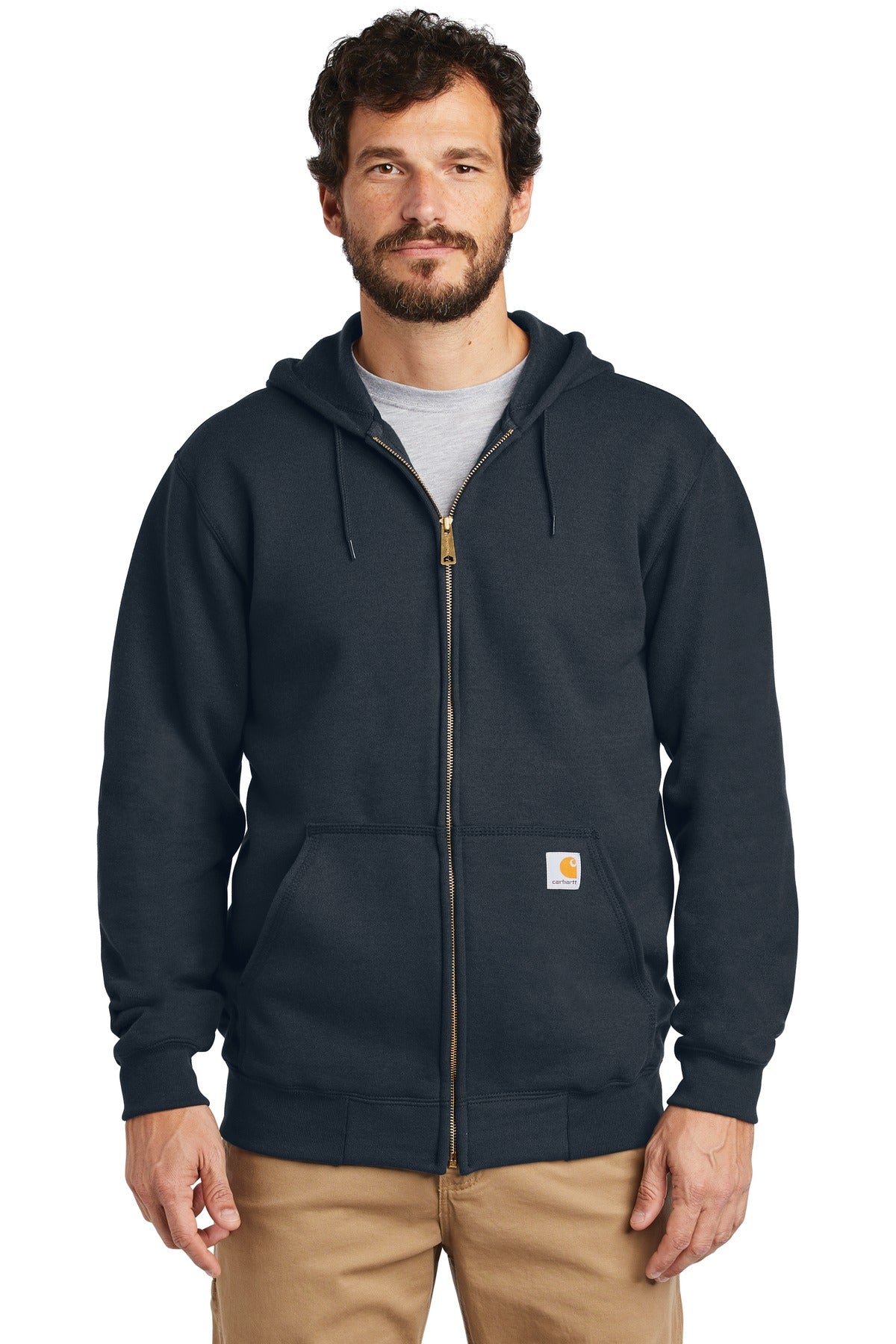 Carhartt  Midweight Hooded Zip-Front Sweatshirt. CTK122