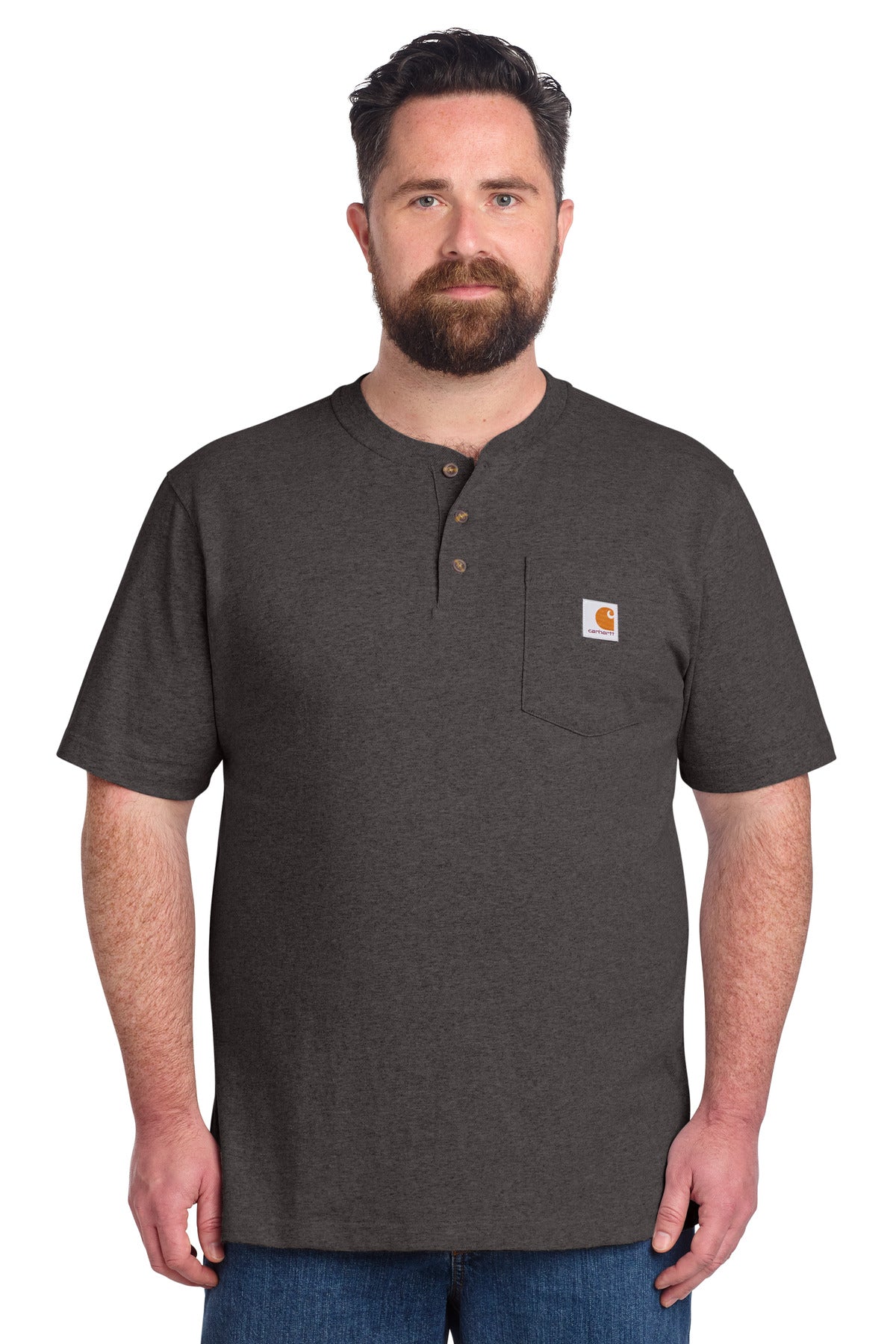 Carhartt Short Sleeve Henley T-Shirt CTK84