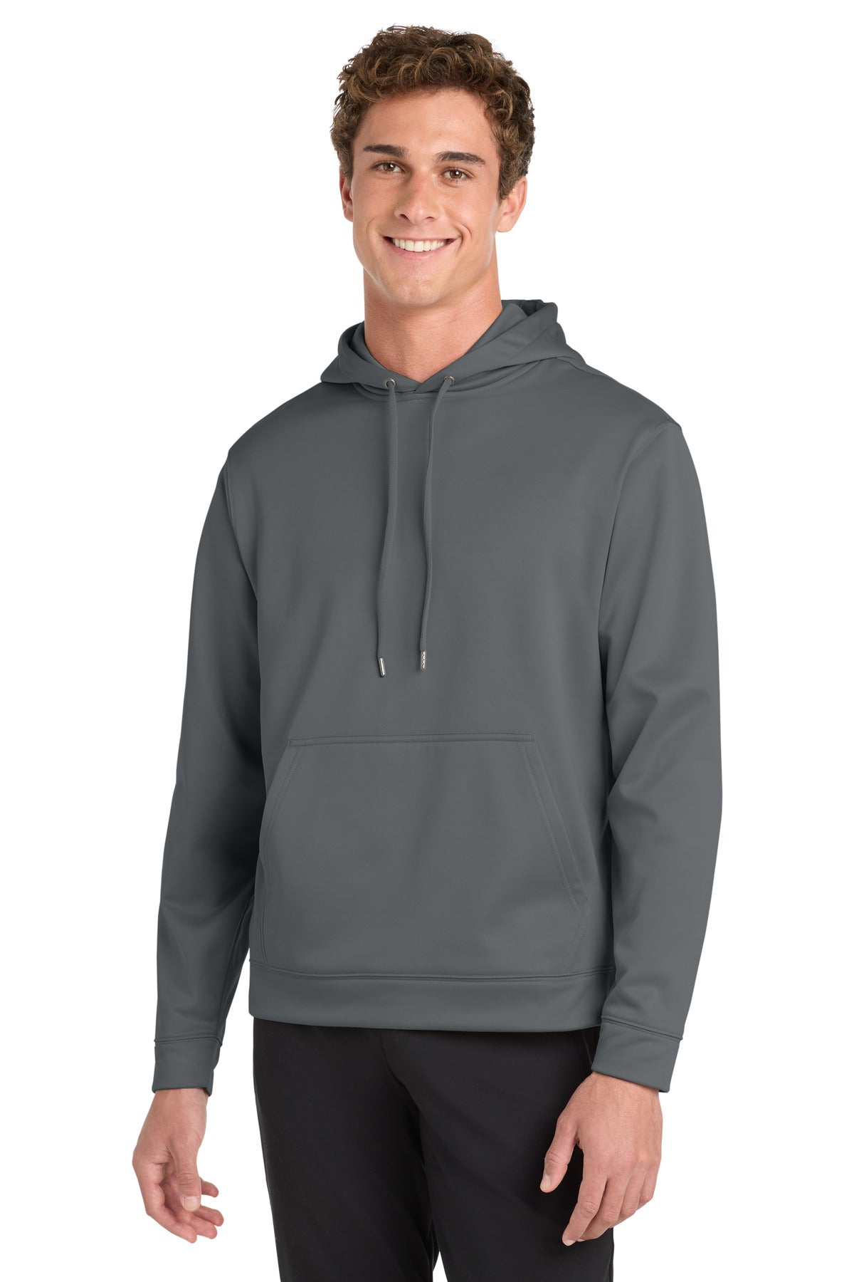 Sport-Tek Sport-Wick Fleece Hooded Pullover.  F244