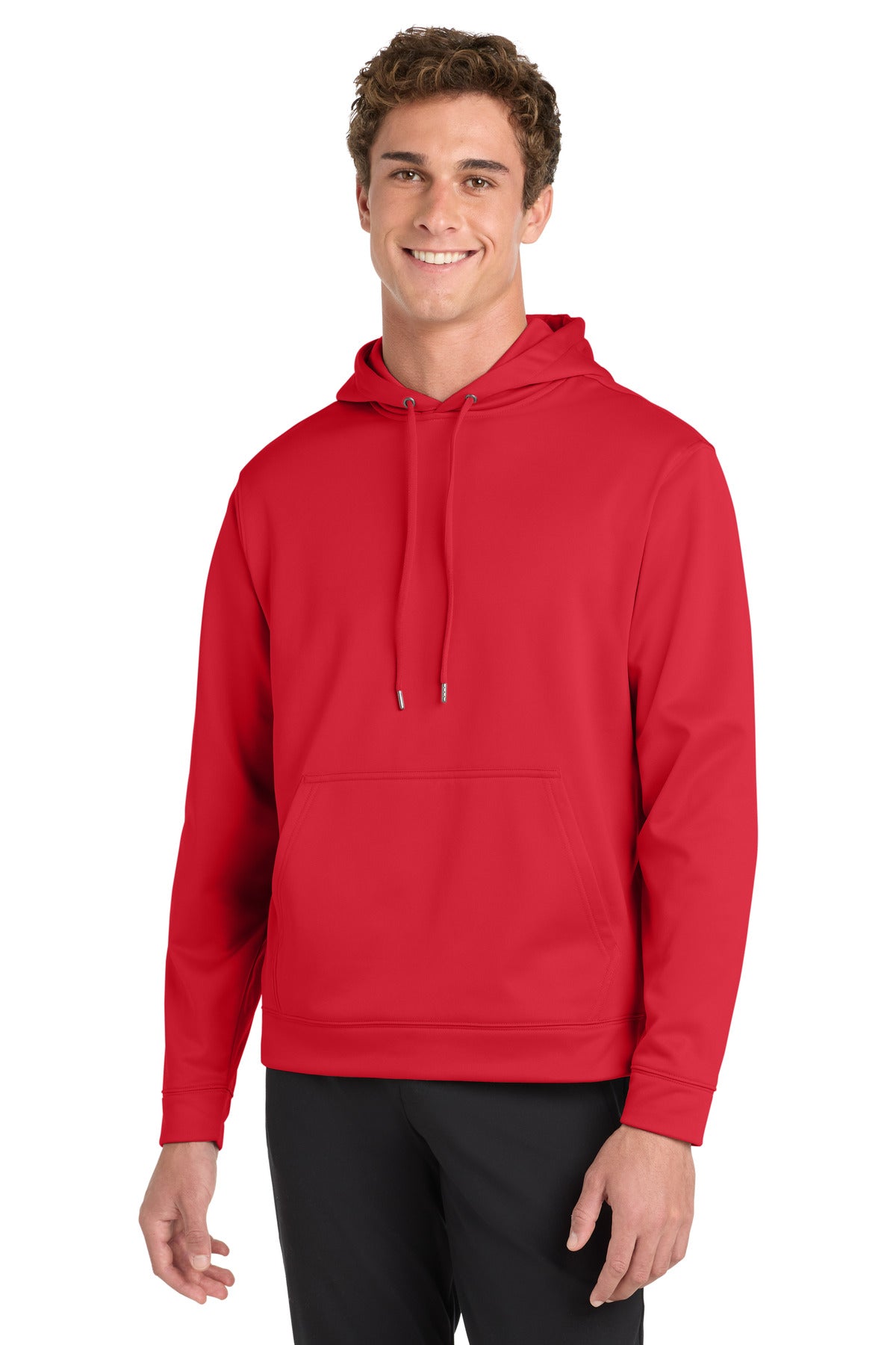 Sport-Tek Sport-Wick Fleece Hooded Pullover.  F244