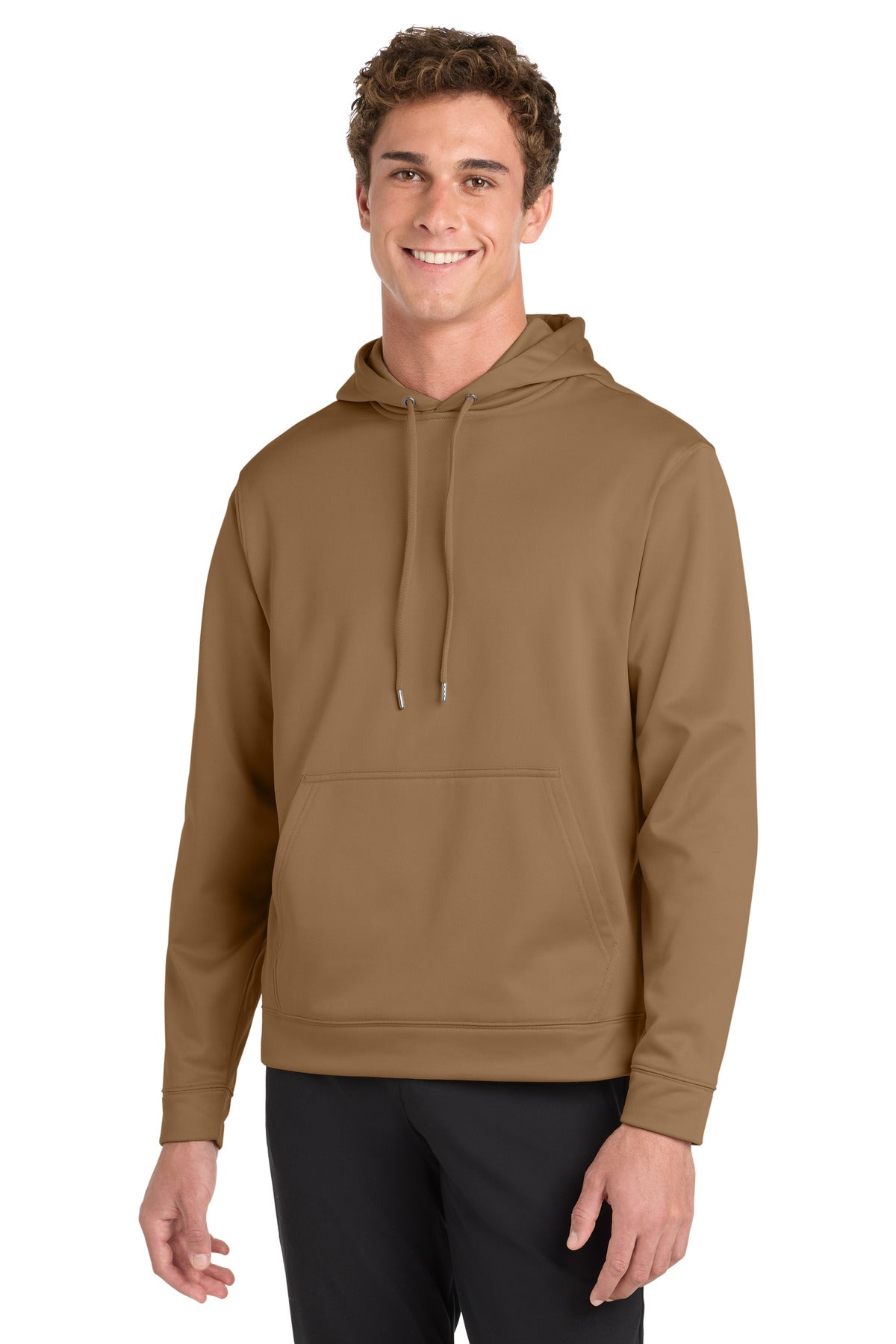Sport-Tek Sport-Wick Fleece Hooded Pullover.  F244