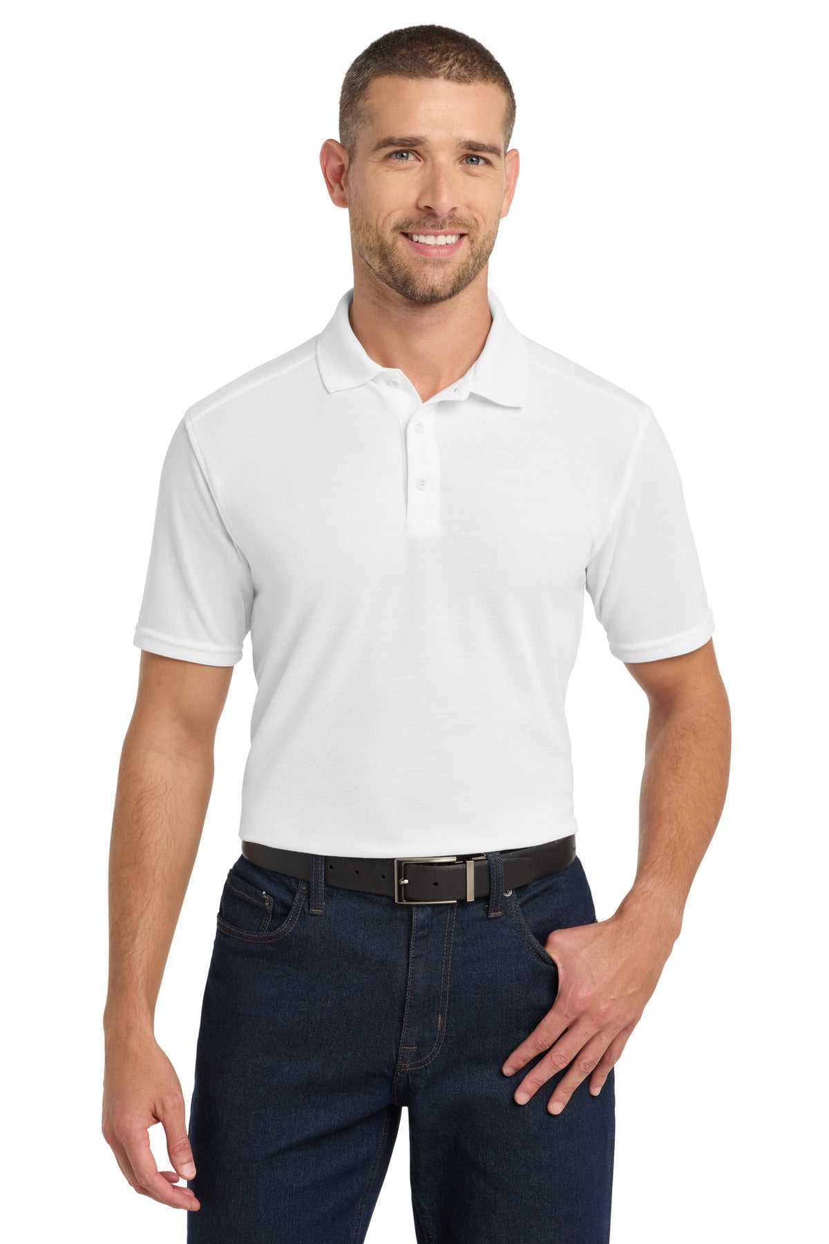 Port Authority  EZPerformance  Pique Polo. K600