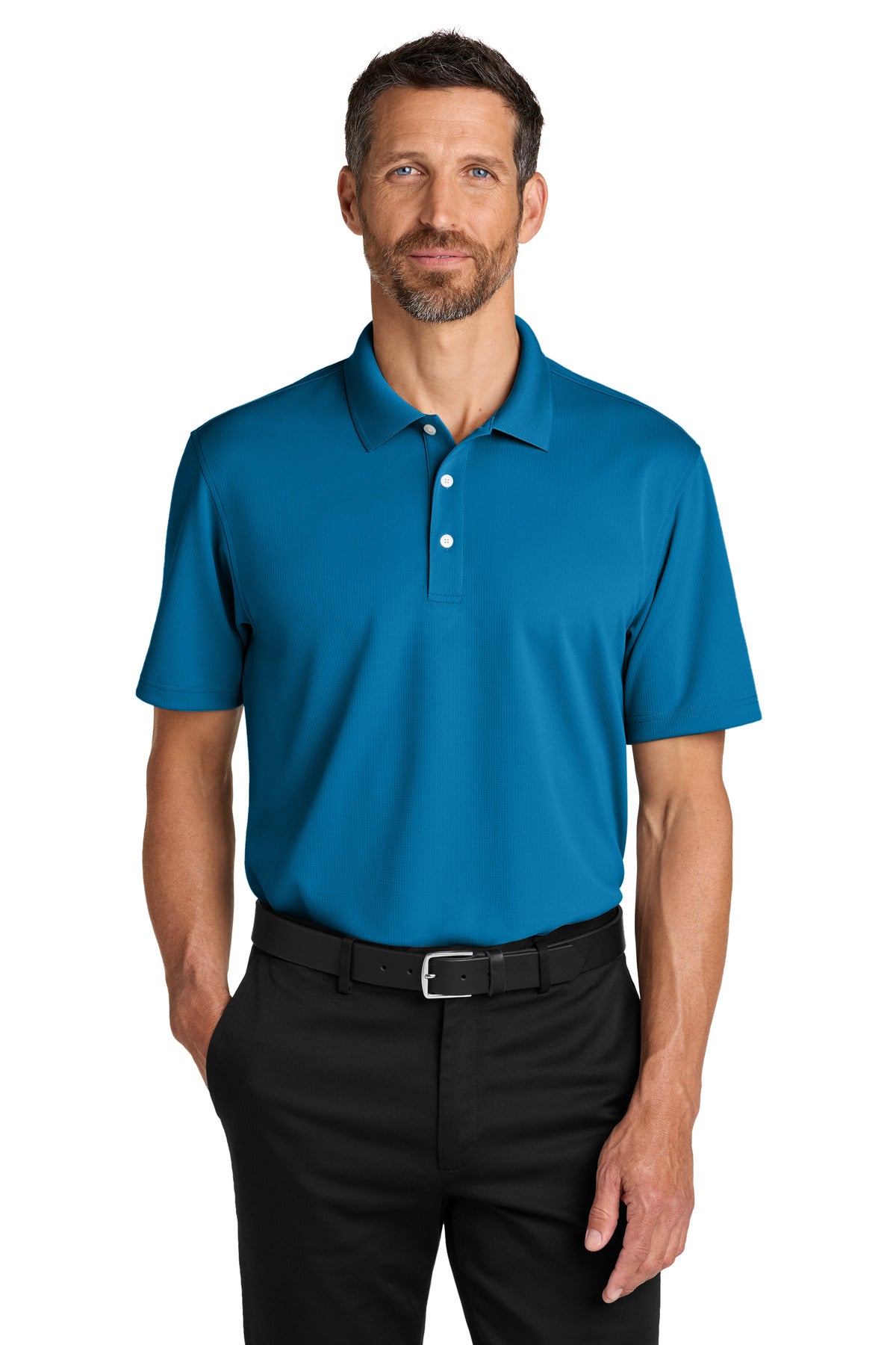 Port Authority Dry Zone Stain-Release Grid Polo K845
