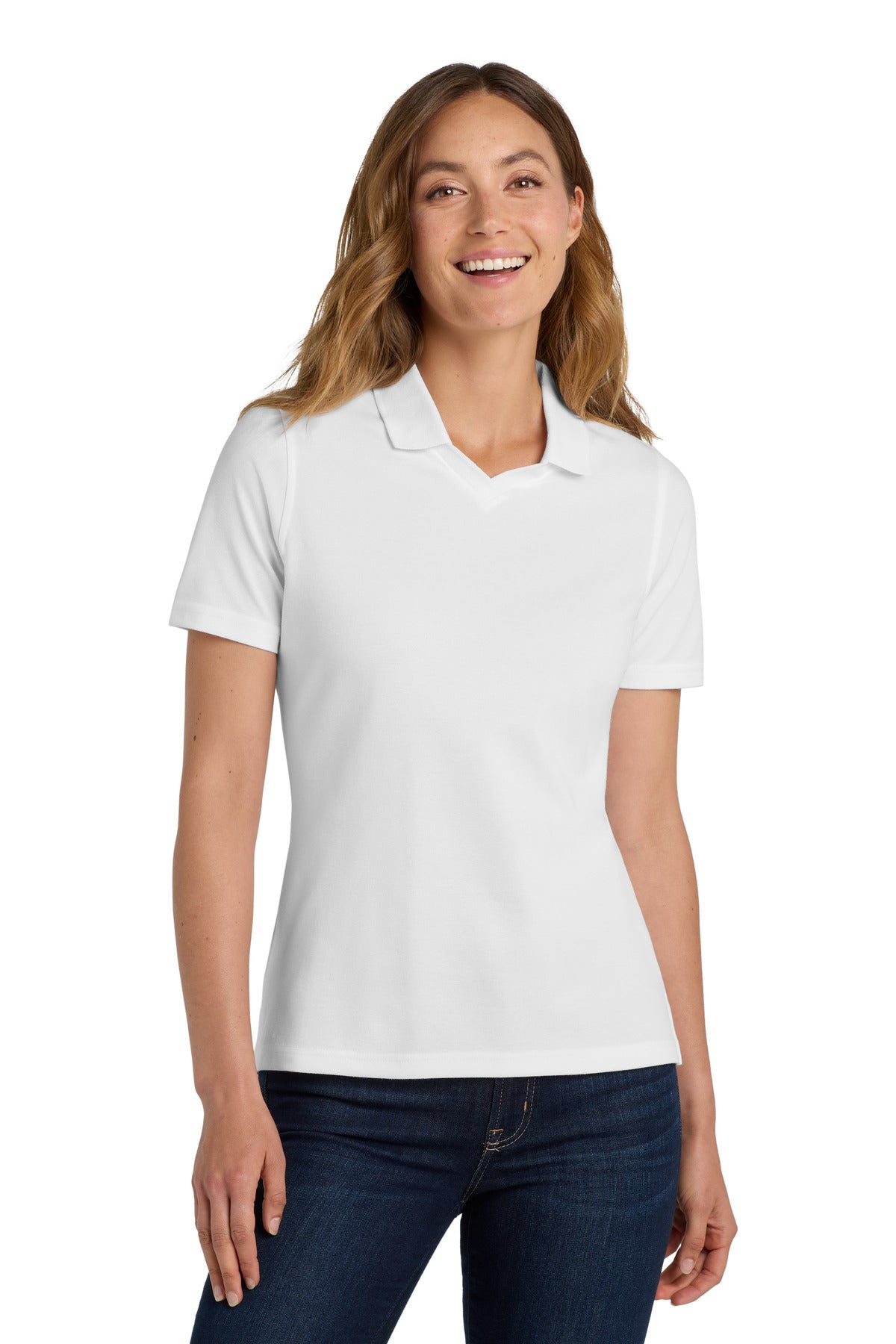 Port Authority Women's Rapid Dry Polo.  L455