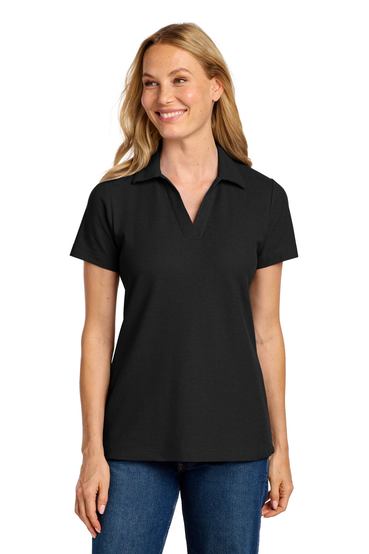 Port Authority Women's C-FREE Cotton Blend Pique Polo LK867