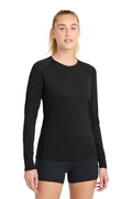 Sport-Tek  Women's Long Sleeve Rashguard Tee. LST470LS