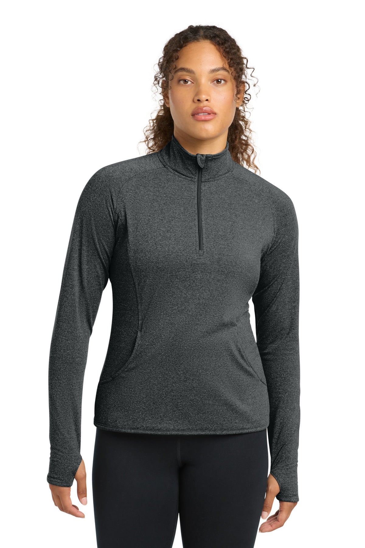 Sport-Tek Women's Sport-Wick Stretch 1/4-Zip Pullover. LST850