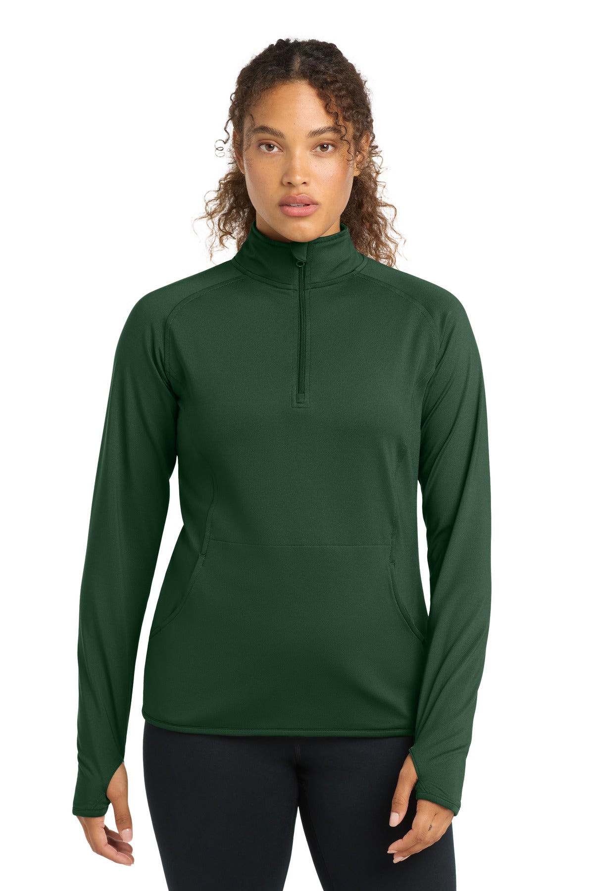 Sport-Tek Women's Sport-Wick Stretch 1/4-Zip Pullover. LST850