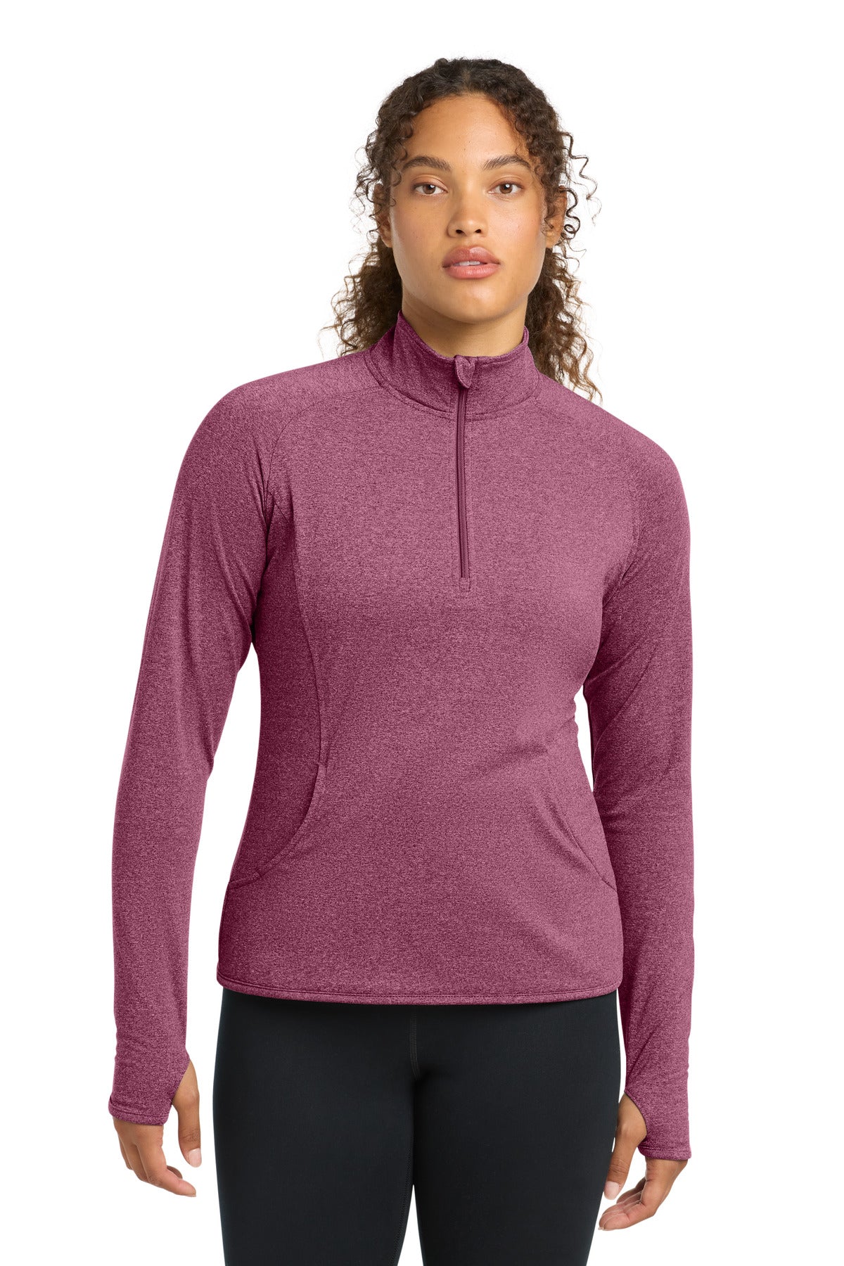 Sport-Tek Women's Sport-Wick Stretch 1/4-Zip Pullover. LST850
