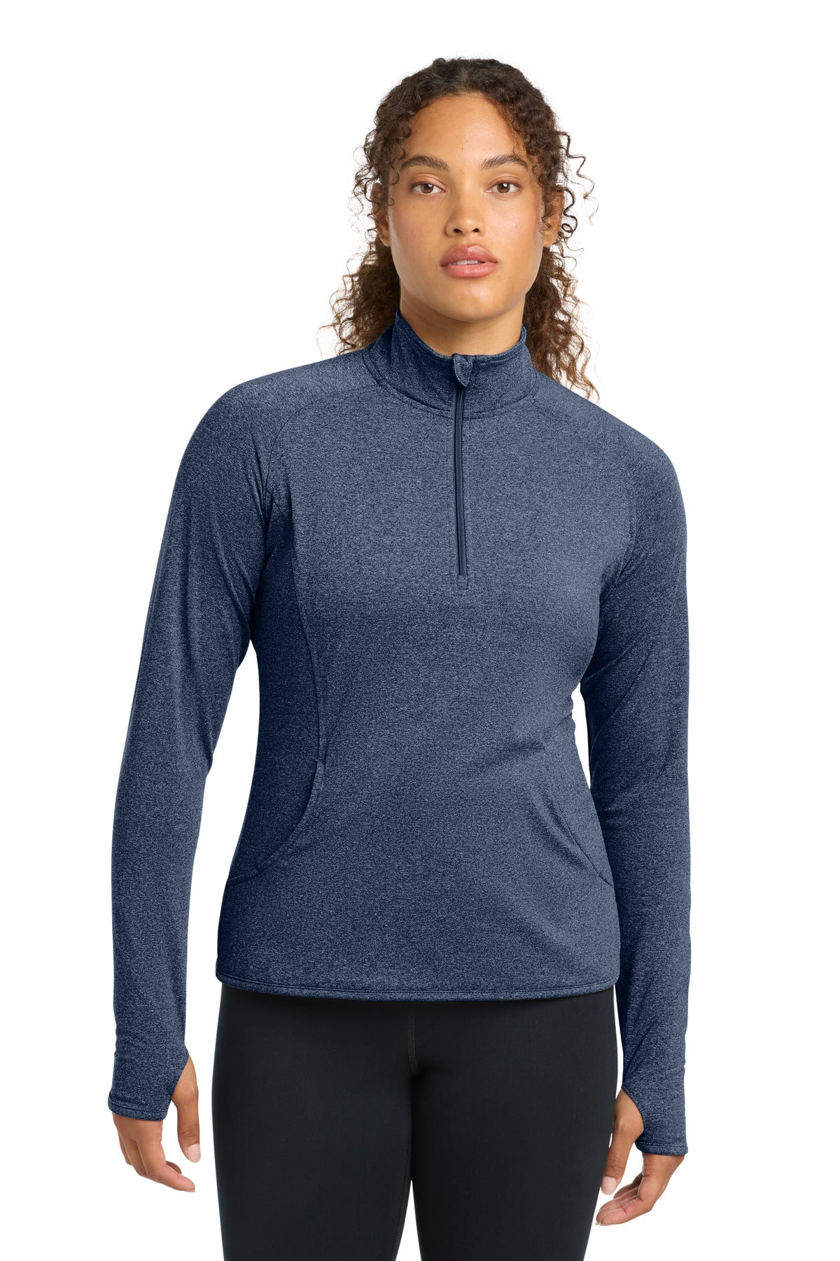Sport-Tek Women's Sport-Wick Stretch 1/4-Zip Pullover. LST850