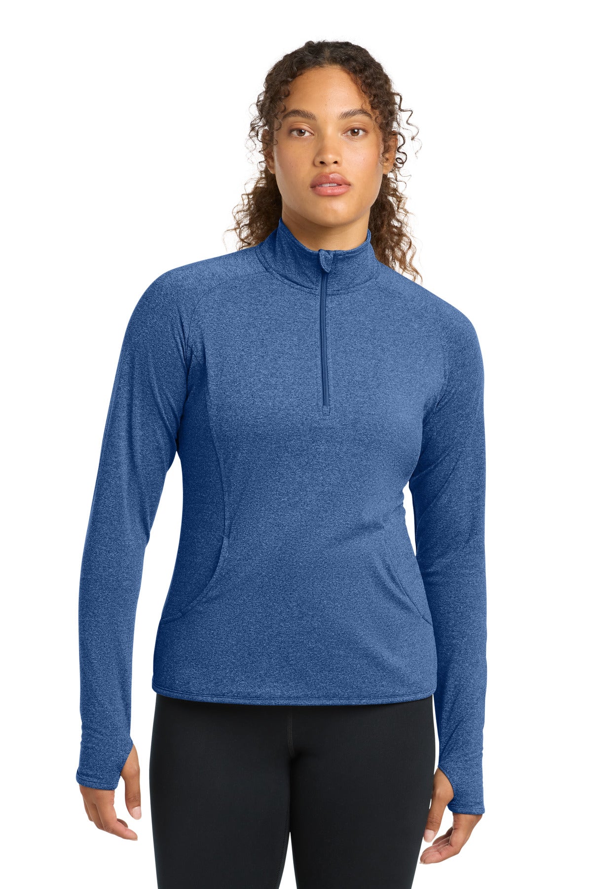 Sport-Tek Women's Sport-Wick Stretch 1/4-Zip Pullover. LST850