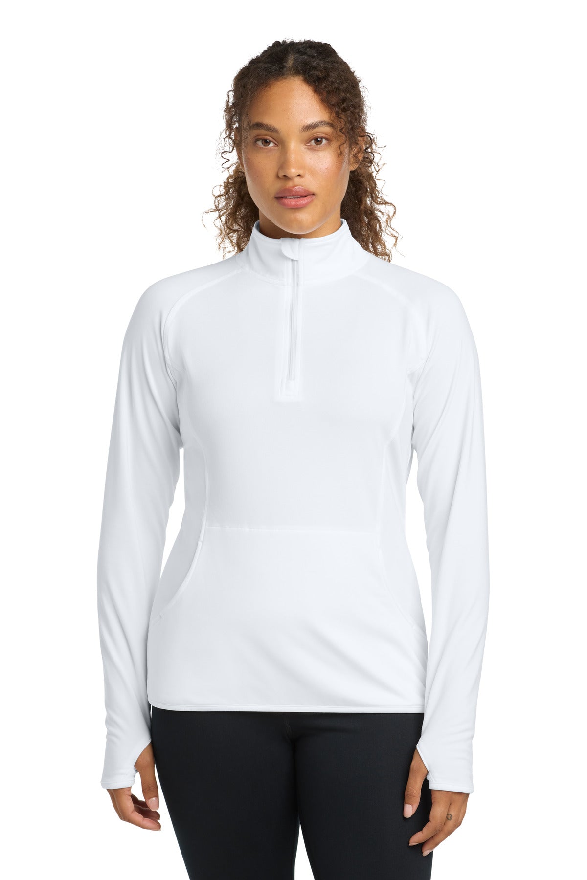 Sport-Tek Women's Sport-Wick Stretch 1/4-Zip Pullover. LST850