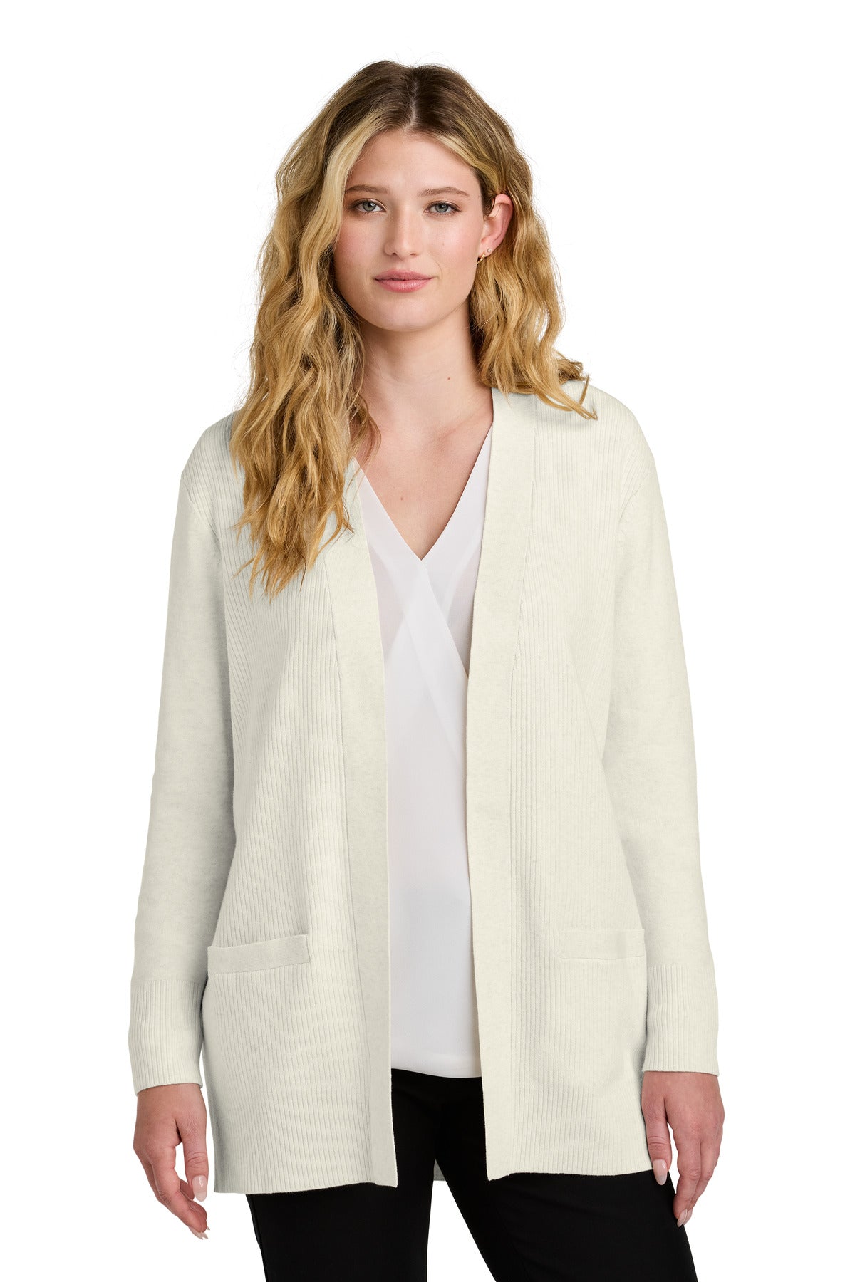 Port Authority Women's Easy Care Open-Front Cardigan Sweater LSW2890