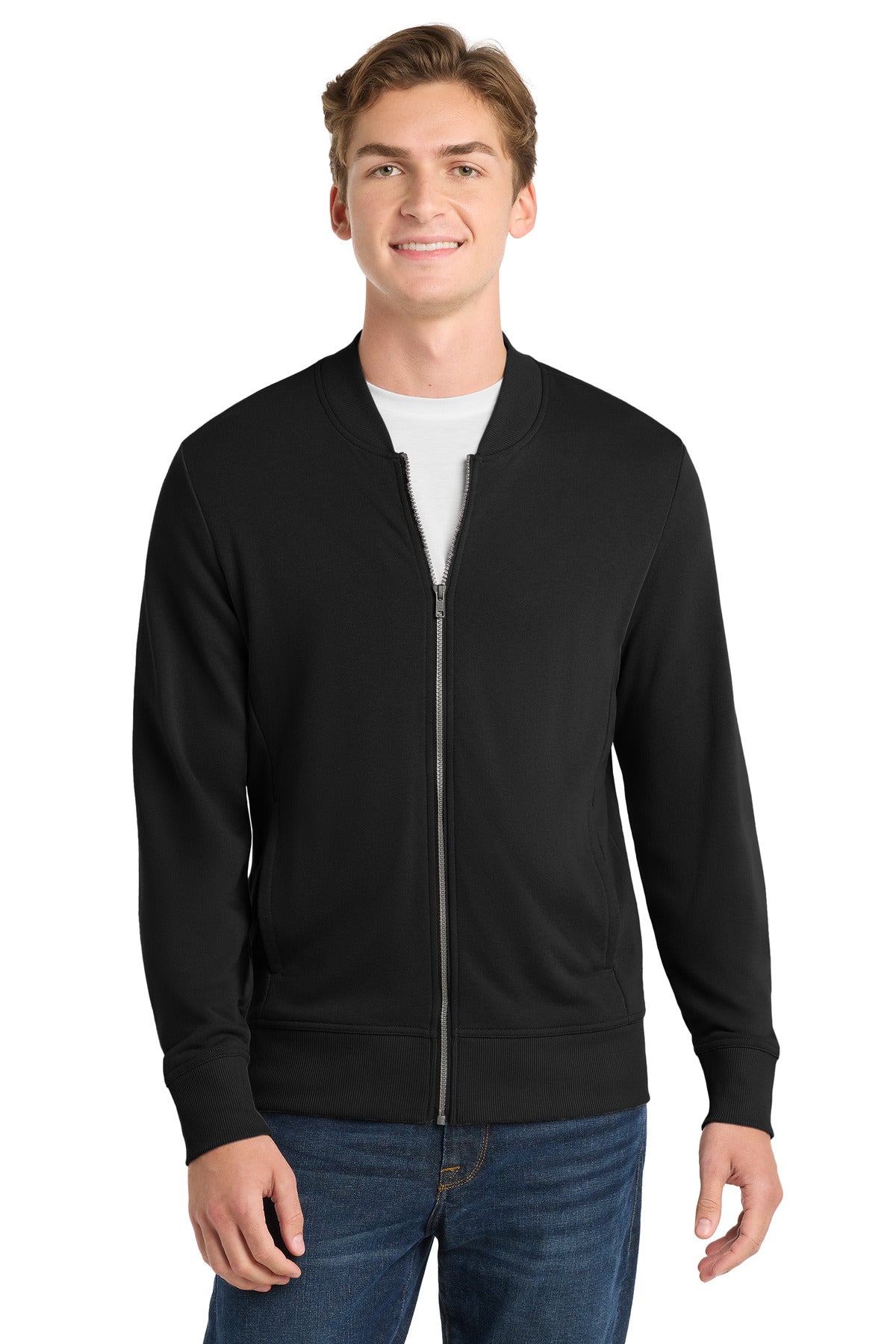 Sport-Tek  Lightweight French Terry Bomber. ST274
