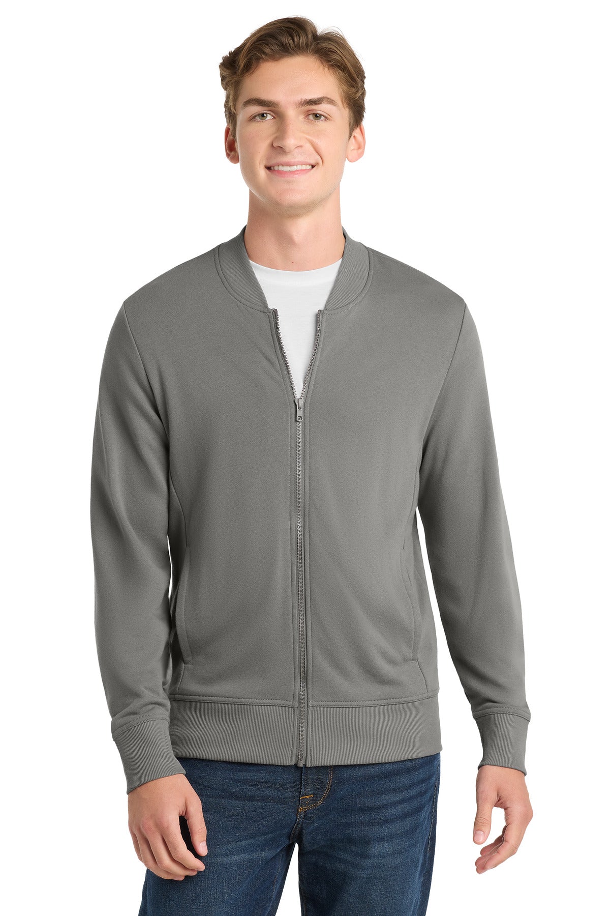 Sport-Tek  Lightweight French Terry Bomber. ST274