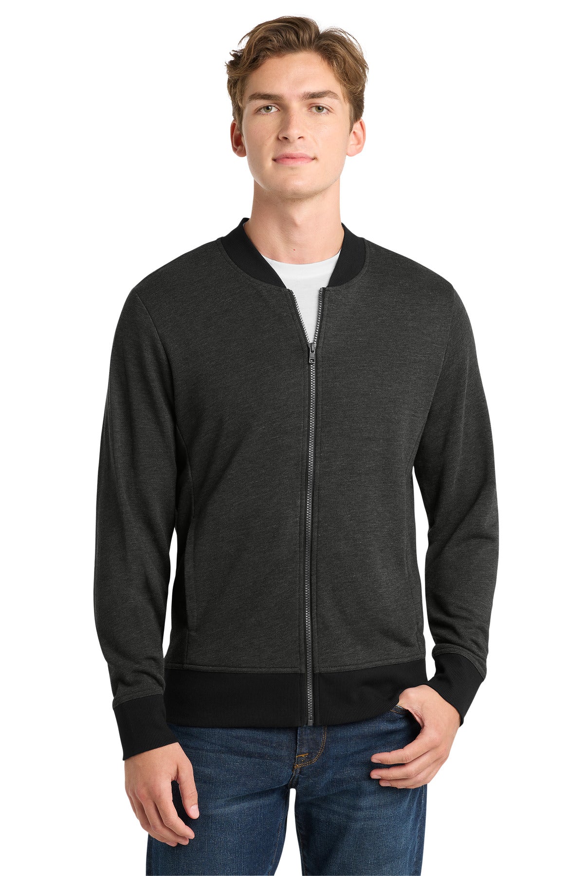 Sport-Tek  Lightweight French Terry Bomber. ST274