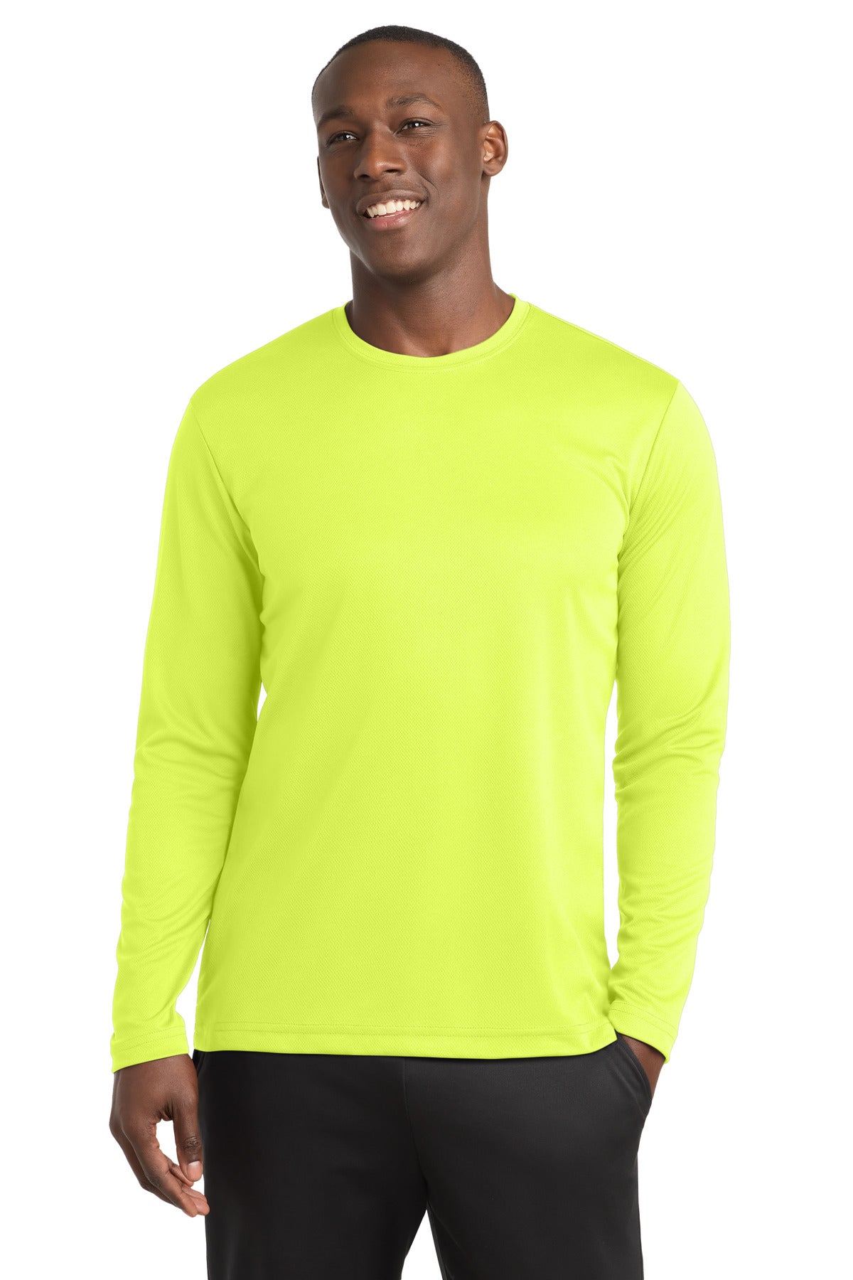 Sport-Tek PosiCharge RacerMesh Long Sleeve Tee. ST340LS