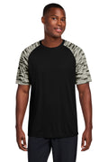 Sport-Tek Drift Camo Colorblock Tee ST376