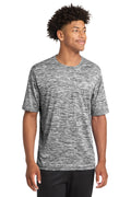 Sport-Tek PosiCharge Electric Heather Tee. ST390