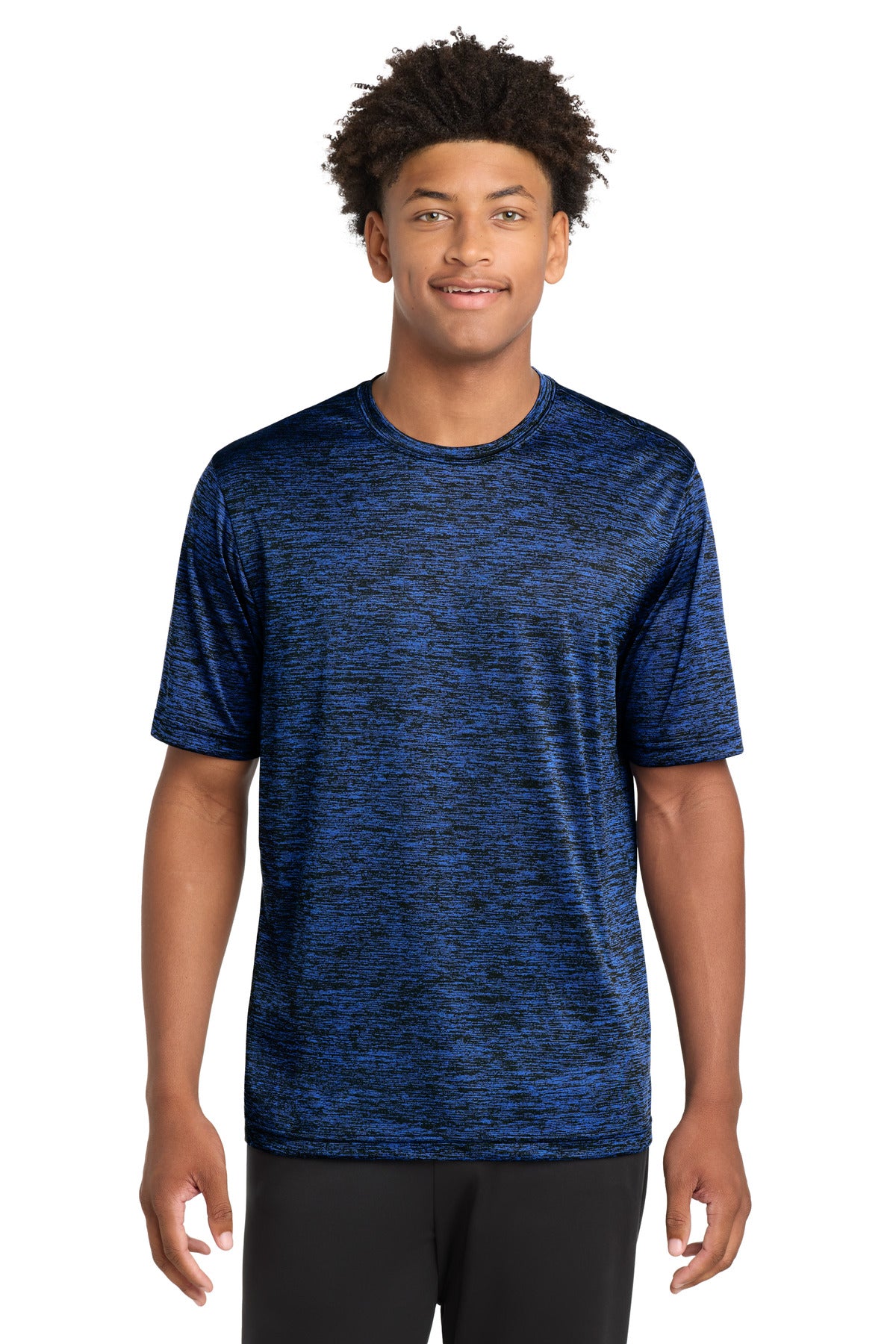 Sport-Tek PosiCharge Electric Heather Tee. ST390