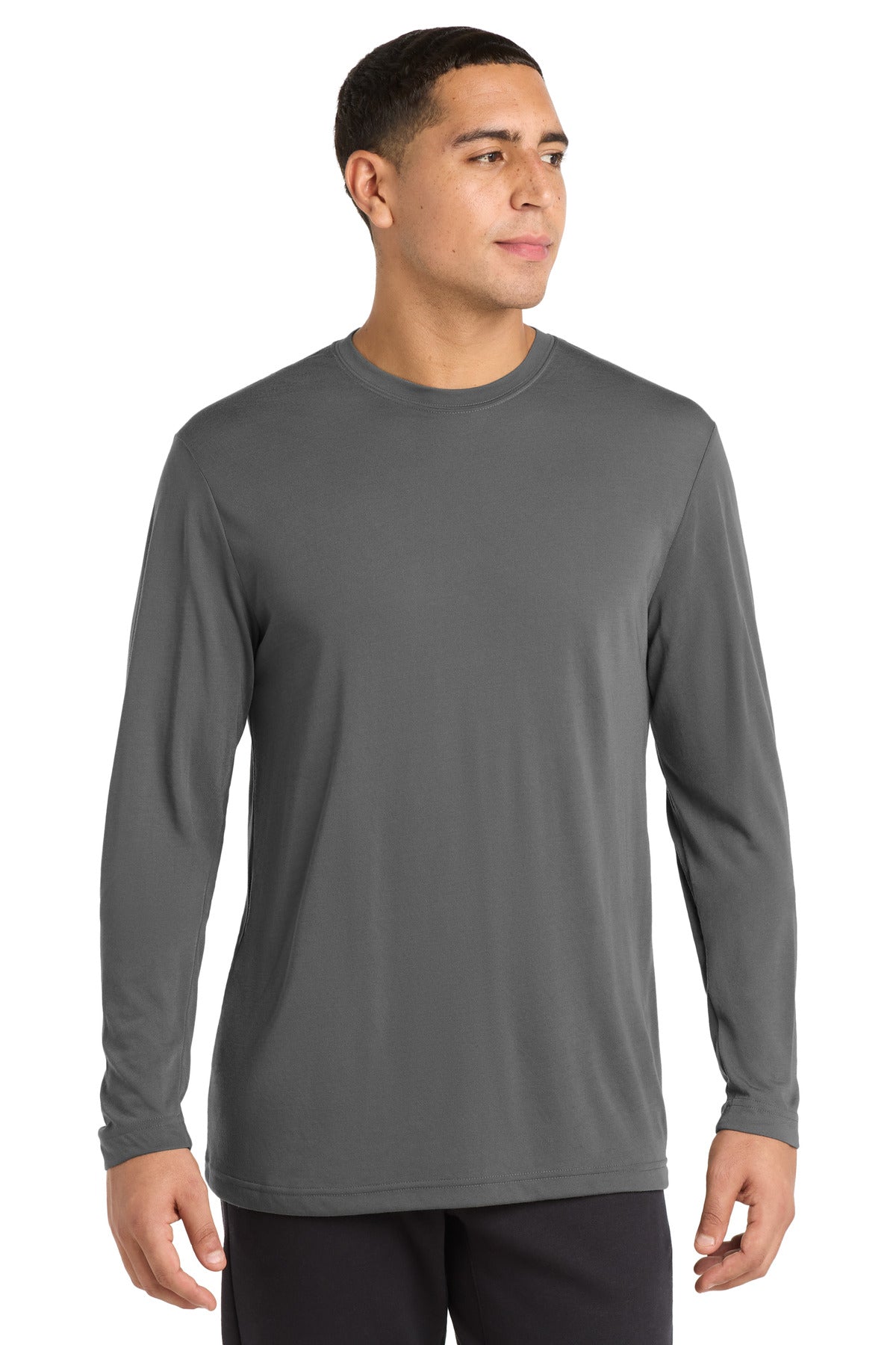Sport-Tek Long Sleeve PosiCharge Competitor Cotton Touch Tee. ST450LS