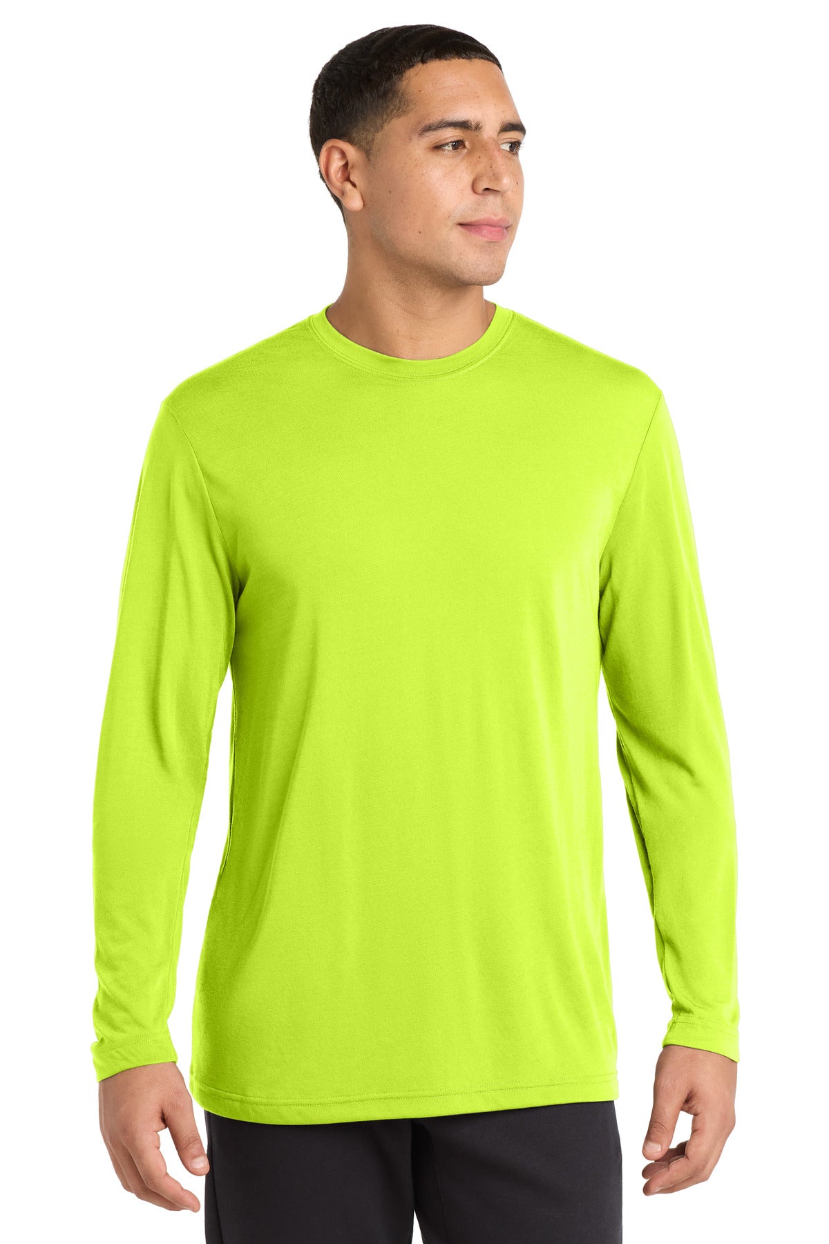 Sport-Tek Long Sleeve PosiCharge Competitor Cotton Touch Tee. ST450LS