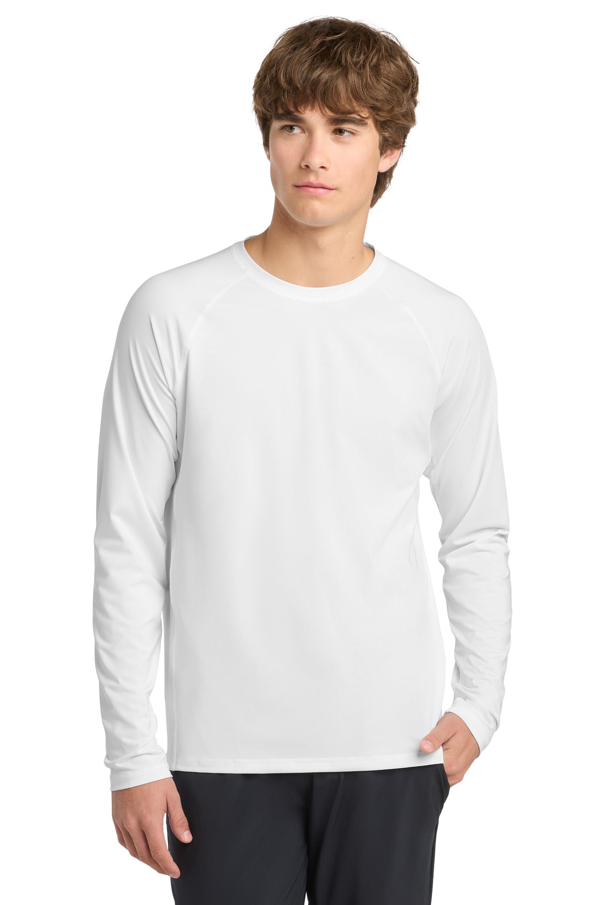 Sport-Tek  Long Sleeve Rashguard Tee. ST470LS