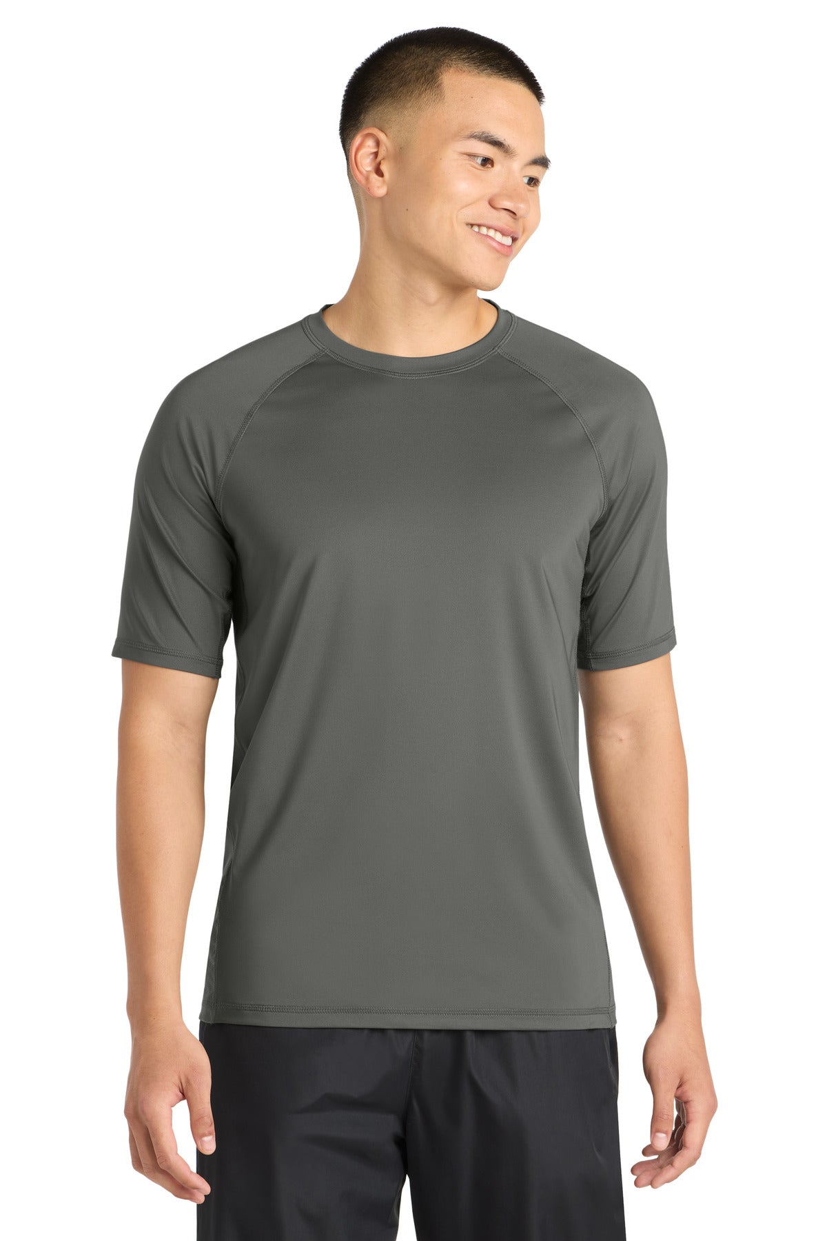 Sport-Tek  Rashguard Tee. ST470