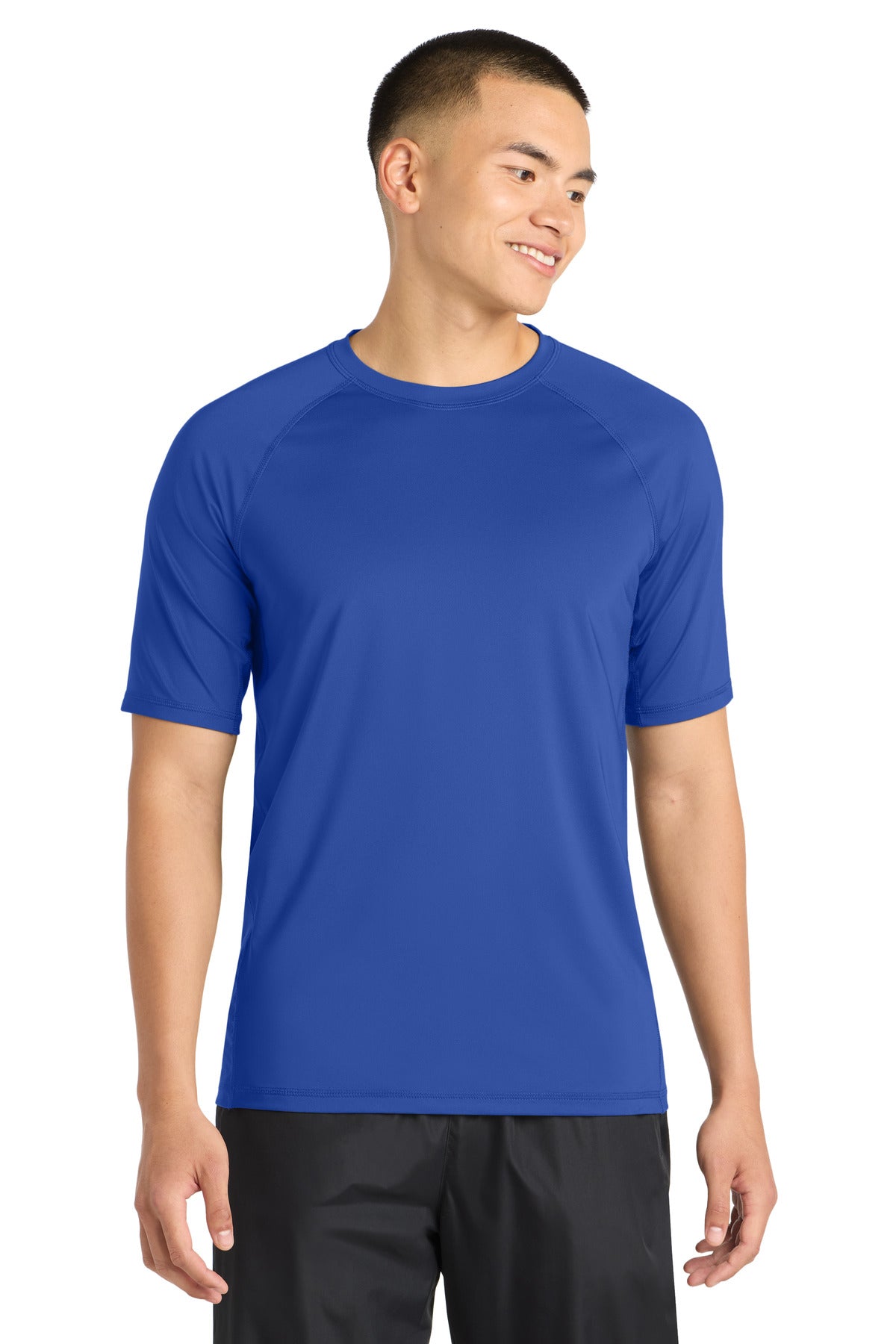 Sport-Tek  Rashguard Tee. ST470