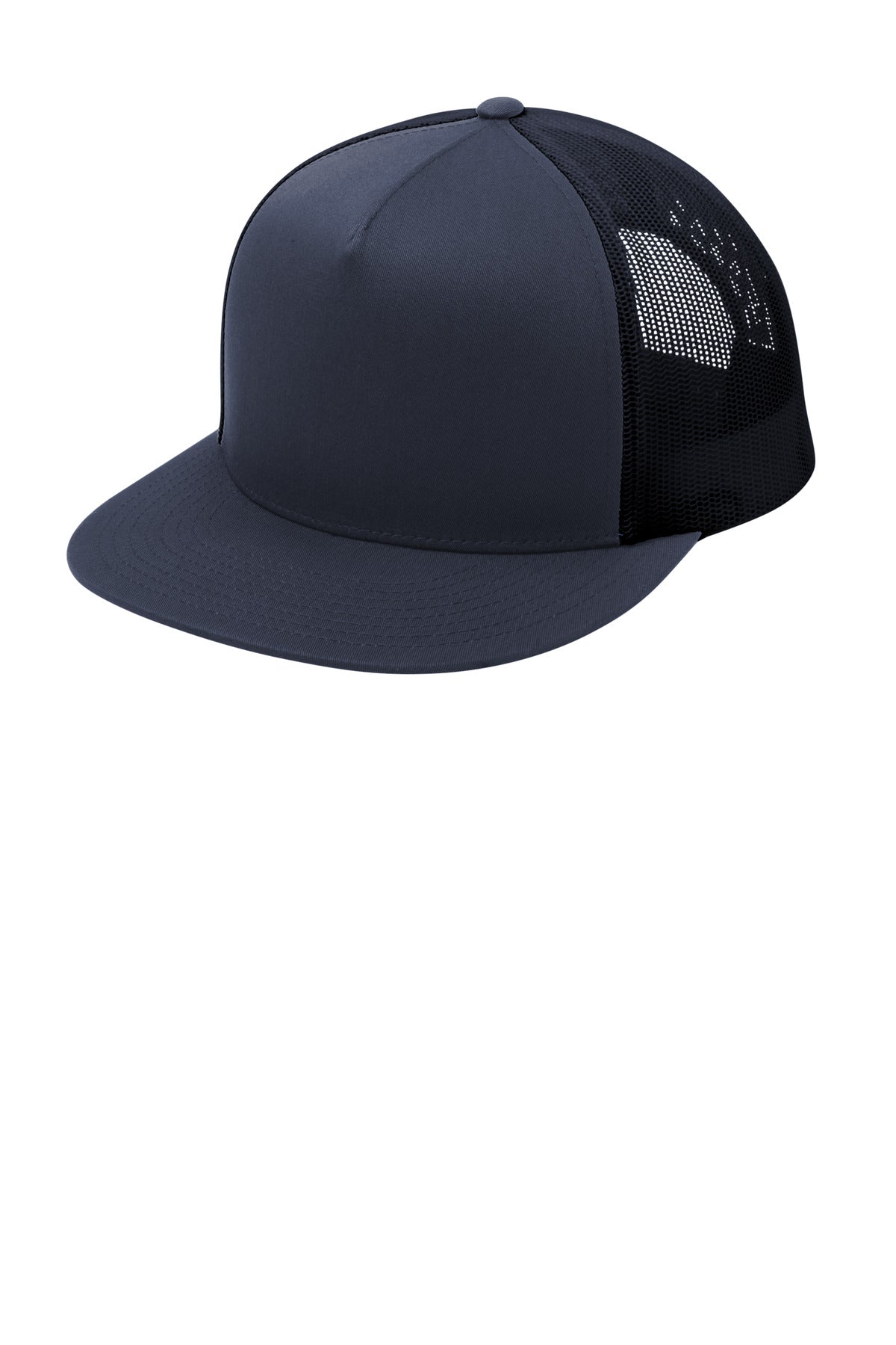 Sport-Tek YP Classics  5-Panel Classic Trucker Mesh Back Cap. STC38