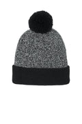Sport-Tek Halftime Heather Pom Beanie STC68