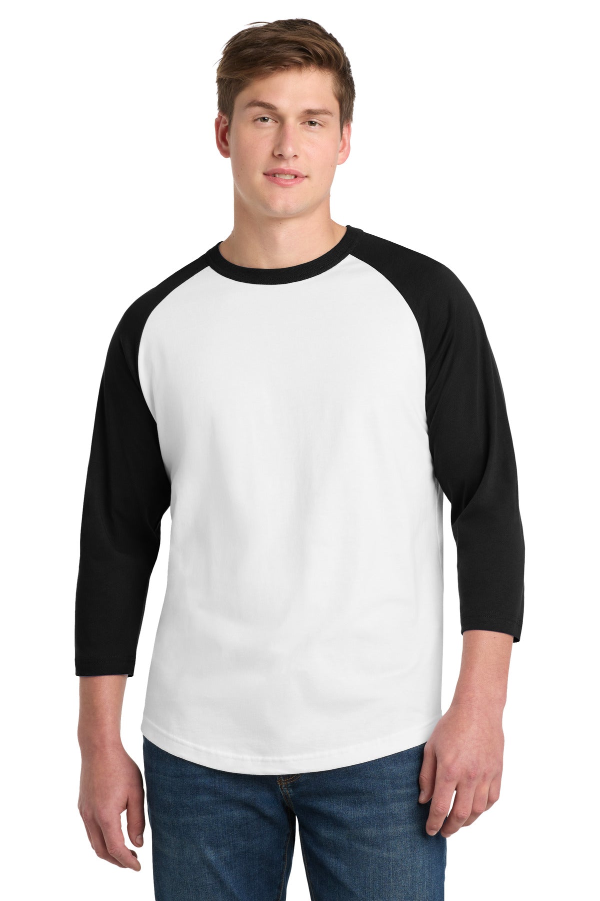 Sport-Tek Colorblock Raglan Jersey.  T200