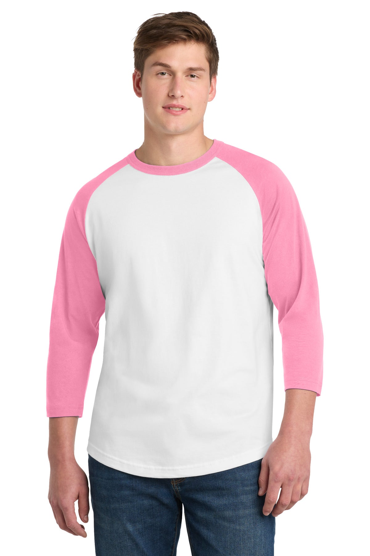 Sport-Tek Colorblock Raglan Jersey.  T200