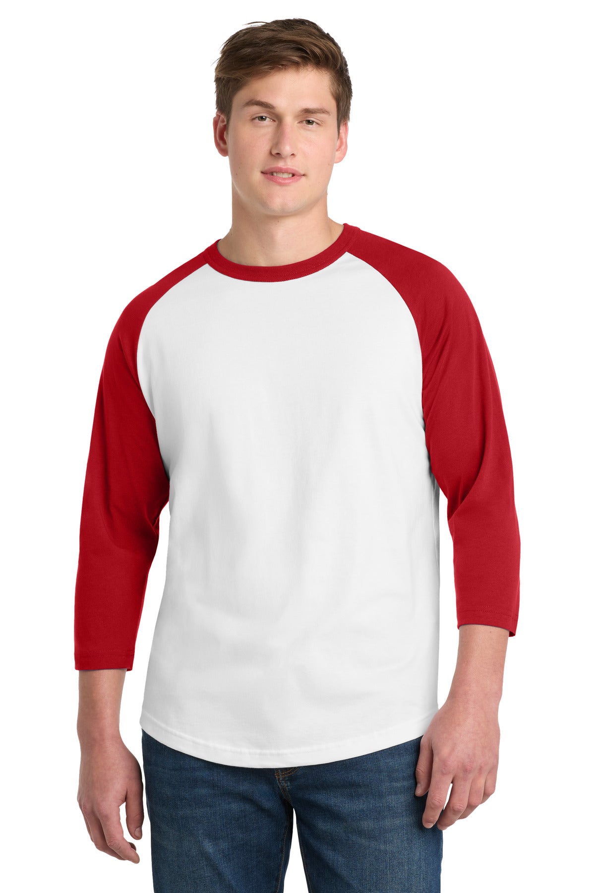 Sport-Tek Colorblock Raglan Jersey.  T200