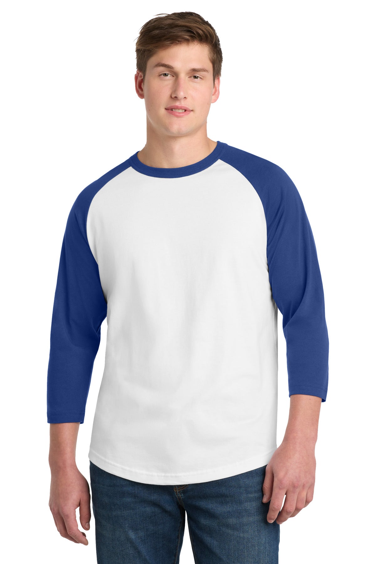 Sport-Tek Colorblock Raglan Jersey.  T200