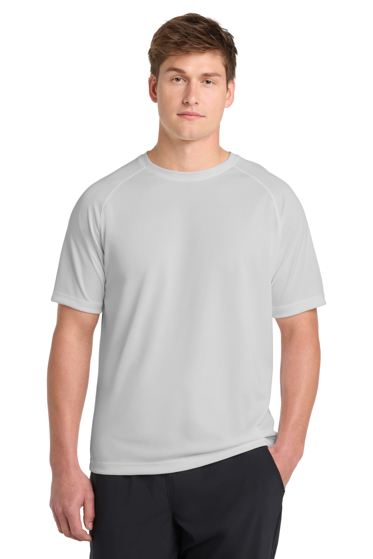 Sport-Tek Dry Zone Short Sleeve Raglan T-Shirt. T473