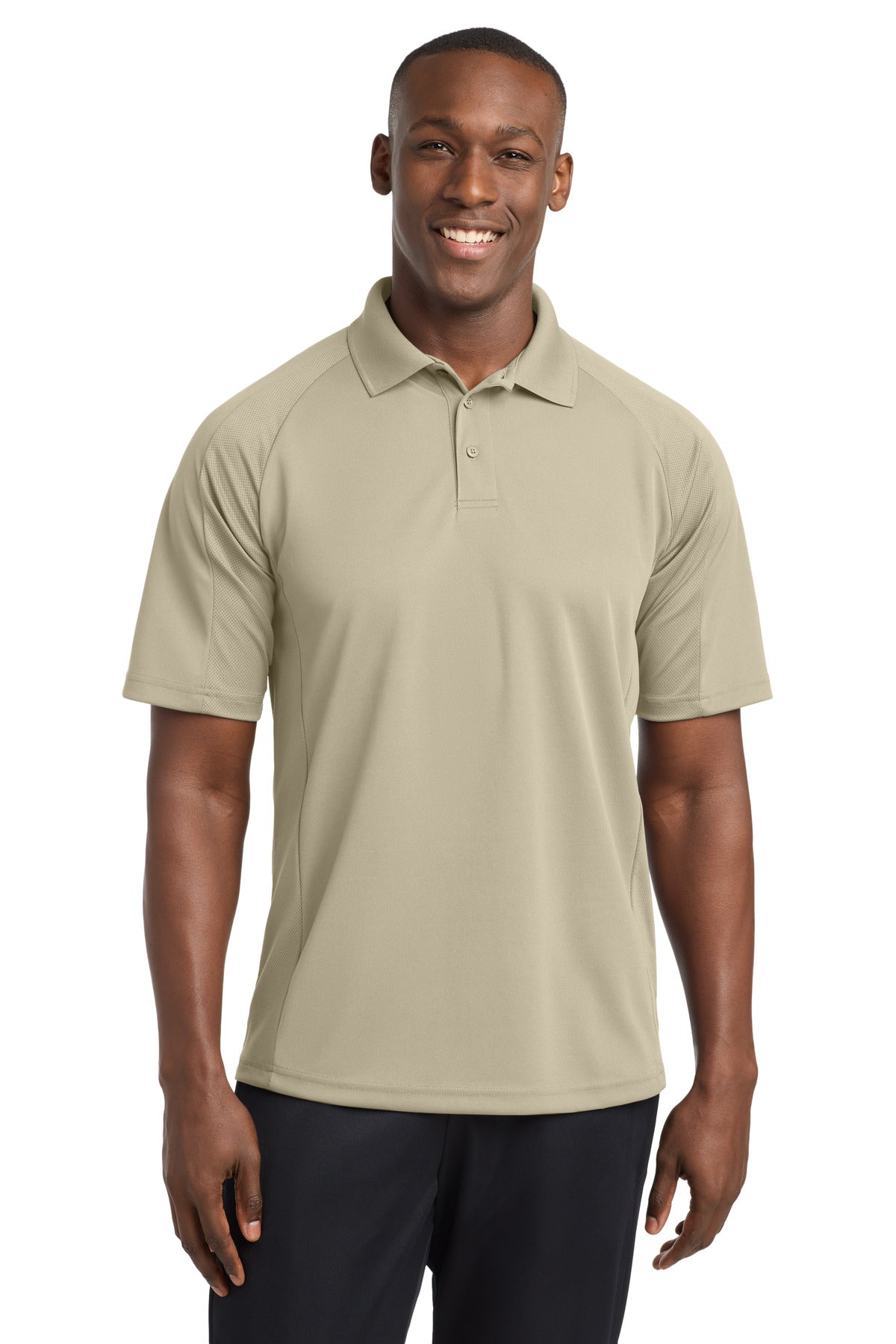 Sport-Tek Dri-Mesh Pro Polo. T474