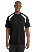 Sport-Tek Dry Zone Colorblock Crew. T478