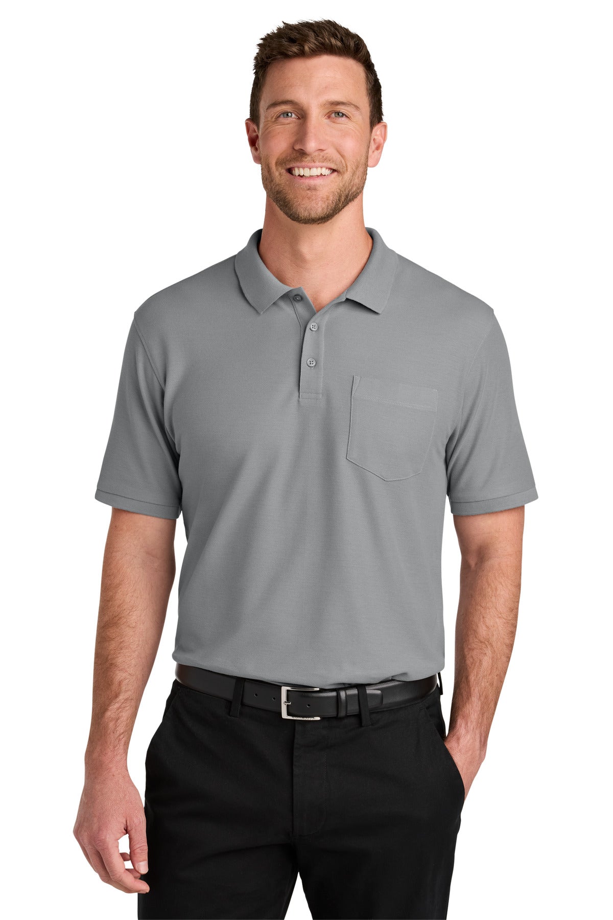 Port Authority Tall Wearever Signature Pique Pocket Polo TLK200P