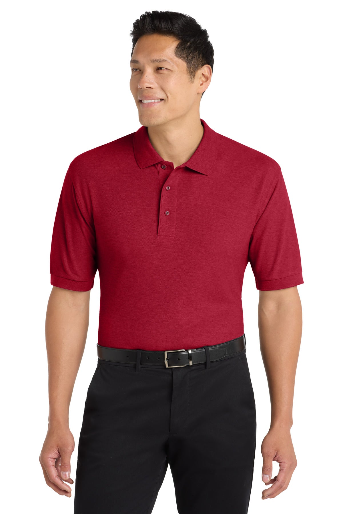 Port Authority Tall Silk Touch Polo.  TLK500