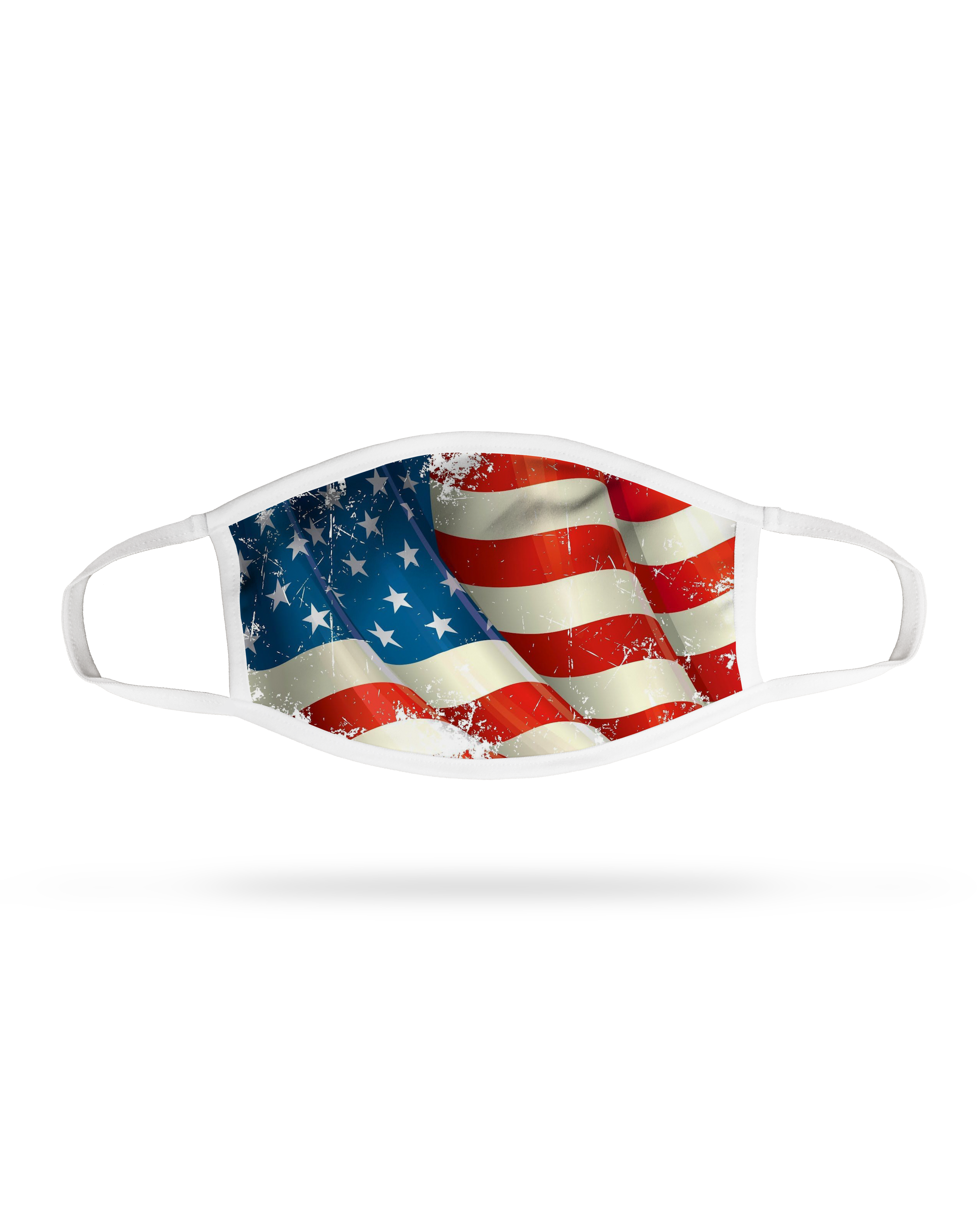 Face Mask - Rustic Flag (4 pack)